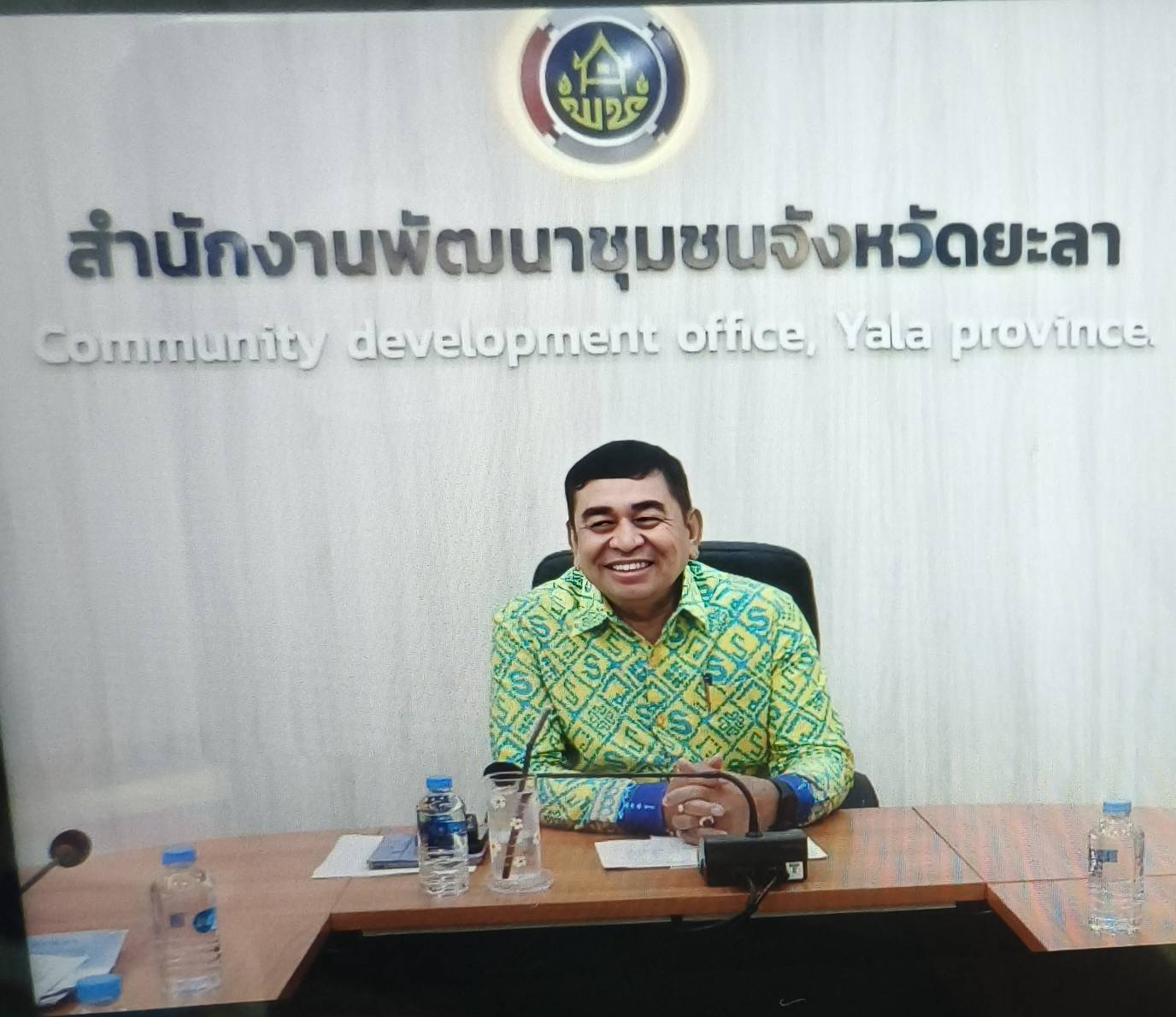 พช.ยะลา ประชุมประจำสัปดาห์เจ้าหน้าที่พัฒนาชุมชนจังหวัดยะลา