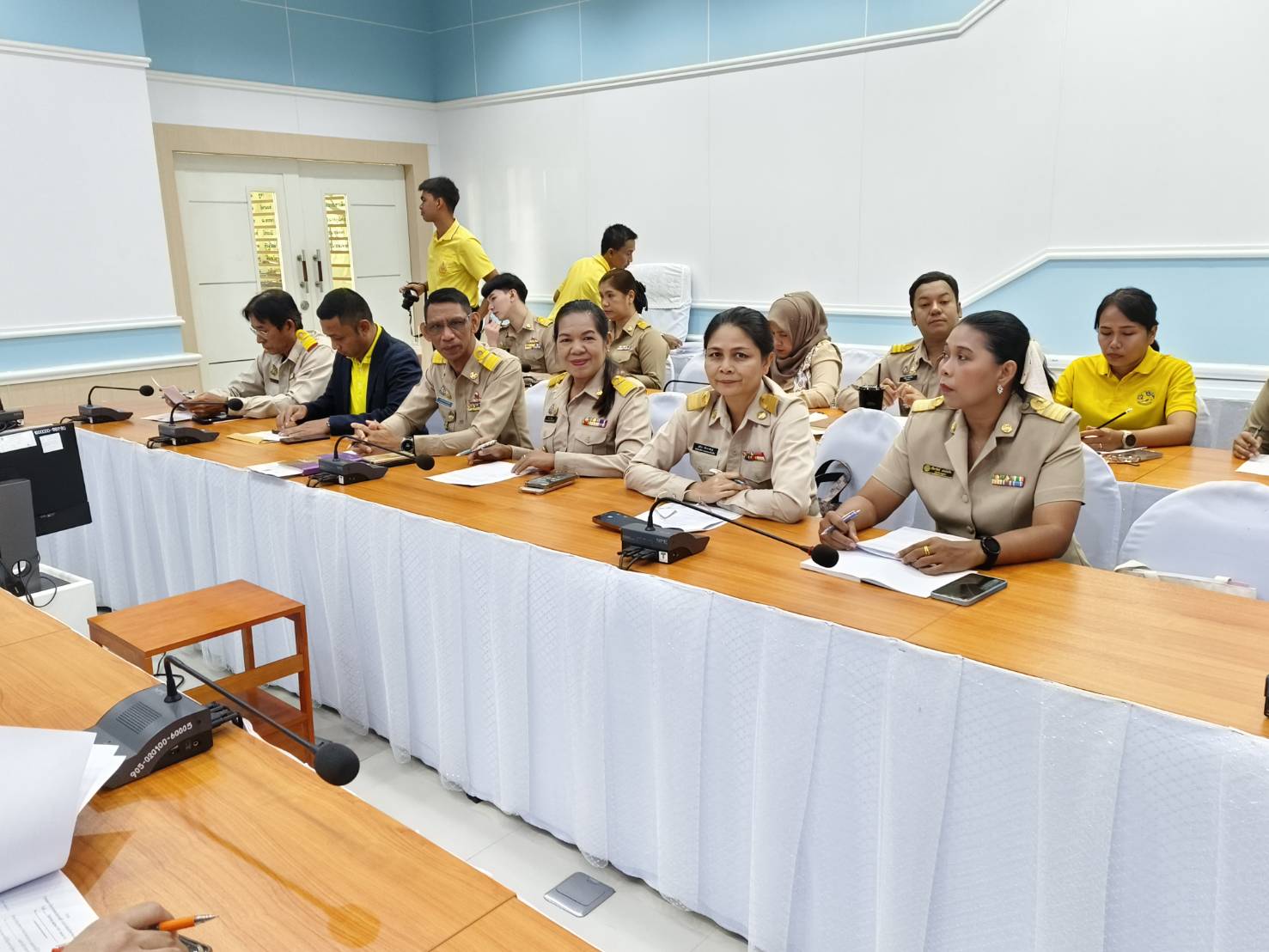 พช.ยะลา ร่วมประชุมเตรียมความพร้อมจัดกิจกรรมพบปะยามเช้าประจำเดือนสิงหาคม 2567