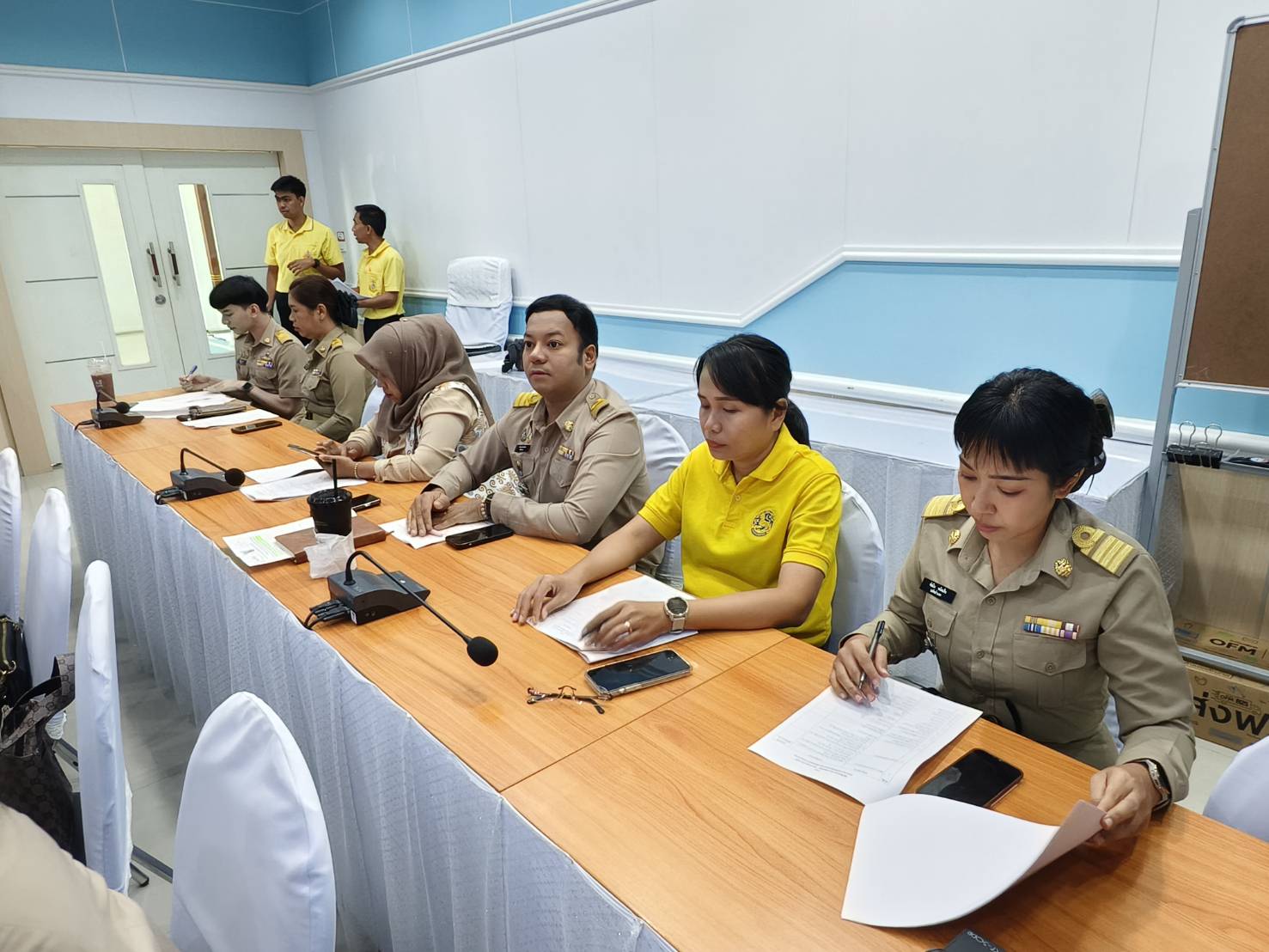 พช.ยะลา ร่วมประชุมเตรียมความพร้อมจัดกิจกรรมพบปะยามเช้าประจำเดือนสิงหาคม 2567