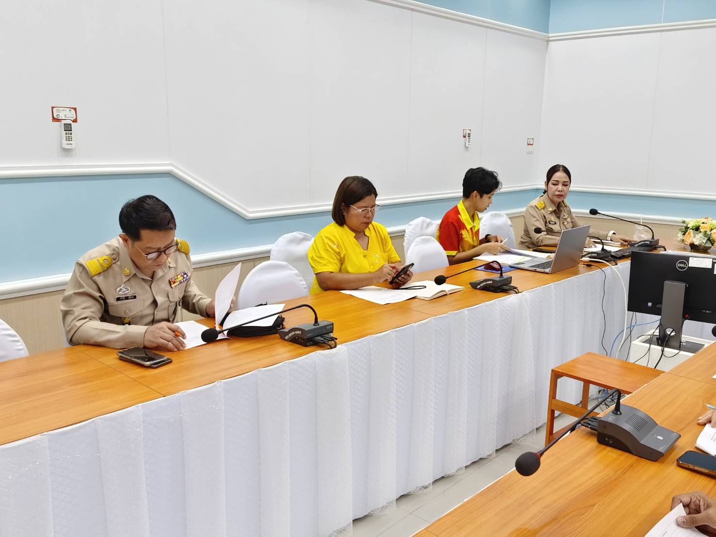 พช.ยะลา ร่วมประชุมเตรียมความพร้อมจัดกิจกรรมพบปะยามเช้าประจำเดือนสิงหาคม 2567