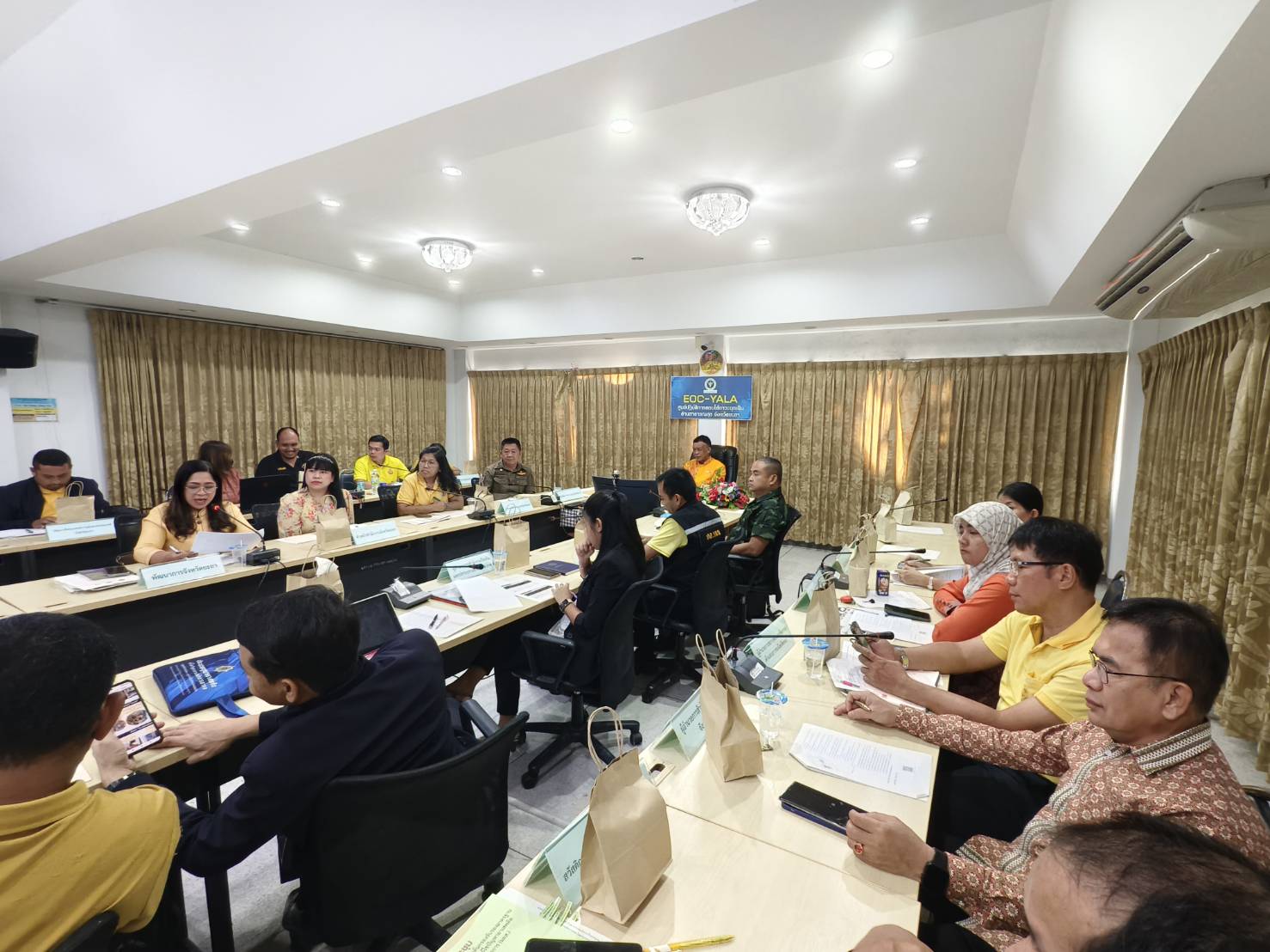 พช.ยะลา ร่วมประชุมคณะกรรมการศูนย์อำนวยการป้องกันและปราบปรามยาเสพติดจังหวัดยะลา ครั้งที่ 5/2567