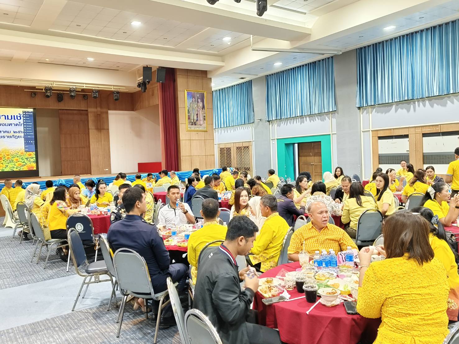 พช.ยะลา ร่วมกิจกรรมพบปะยามเช้า ประจำเดือนสิงหาคม