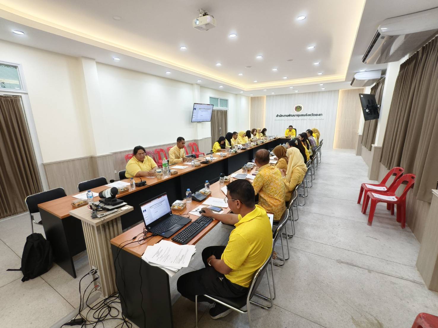 พช.ยะลา ประชุมผู้บริหาร ผู้อำนวยการกลุ่มงาน พัฒนาการอำเภอ นักวิชาการพัฒนาชุมชน ครั้งที่ 9/2567