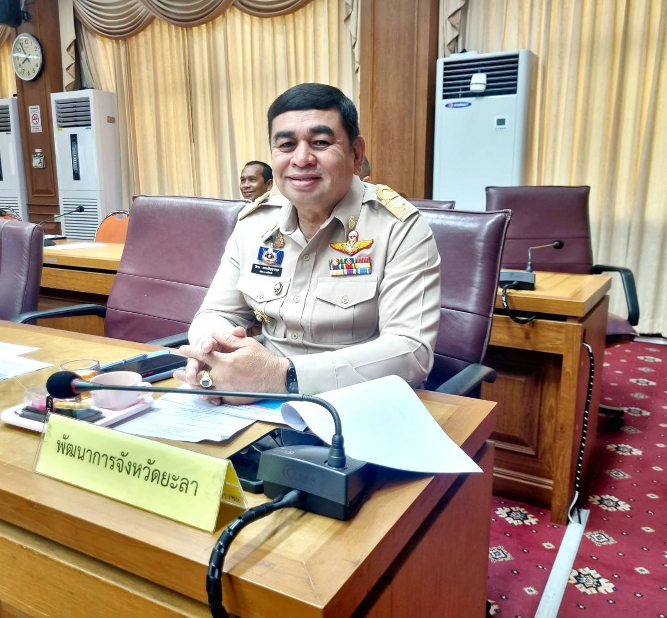 พช.ยะลา ร่วมประชุมนายอำเภอ หัวหน้าส่วนราชการ รัฐวิสาหกิจ สังกัดกระทรวงมหาดไทย