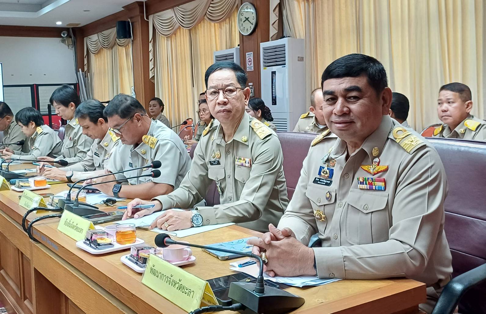 พช.ยะลา ร่วมประชุมนายอำเภอ หัวหน้าส่วนราชการ รัฐวิสาหกิจ สังกัดกระทรวงมหาดไทย