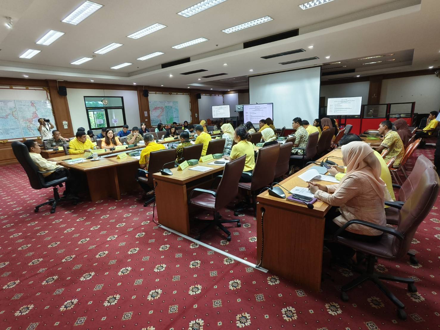จังหวัดยะลา ประชุมนำเสนอผลการจัดเก็บและรับรองคุณภาพข้อมูล จปฐ.ระดับจังหวัด ประจำปี 2567