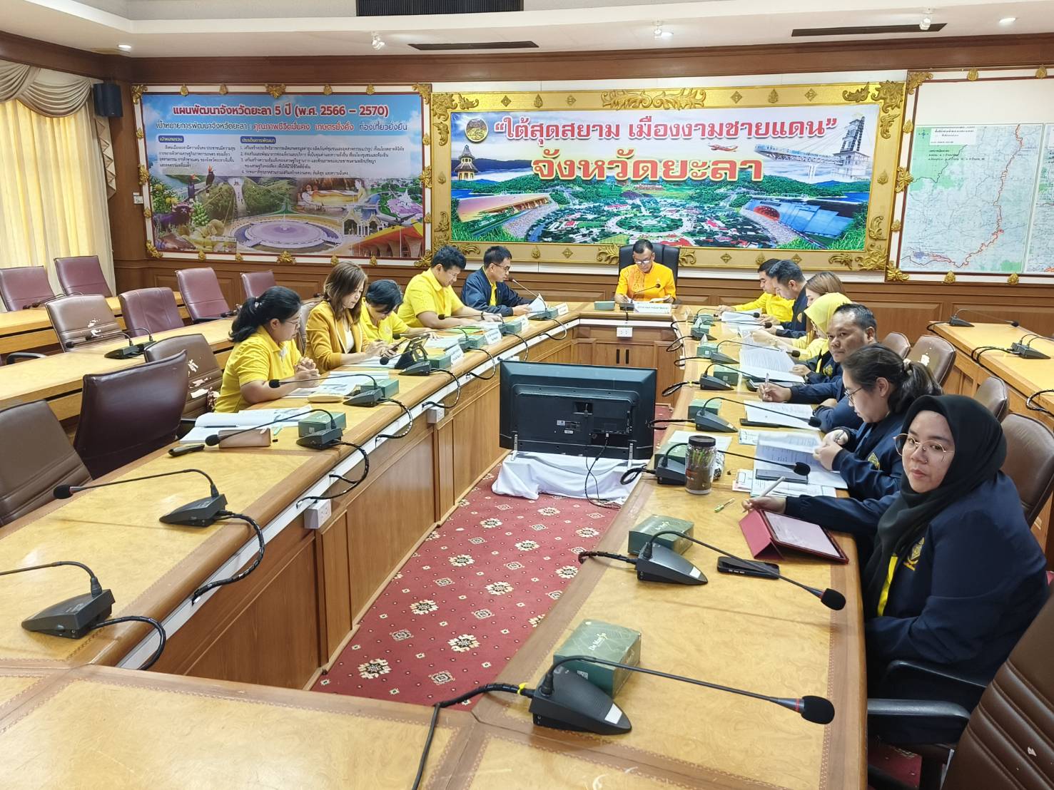 พช.ยะลา ร่วมประชุมคณะกรรมการแบ่งเขตเลือกตั้งสมาชิกสภาองค์การบริหารส่วนจังหวัด ครั้งที่ 1/2567