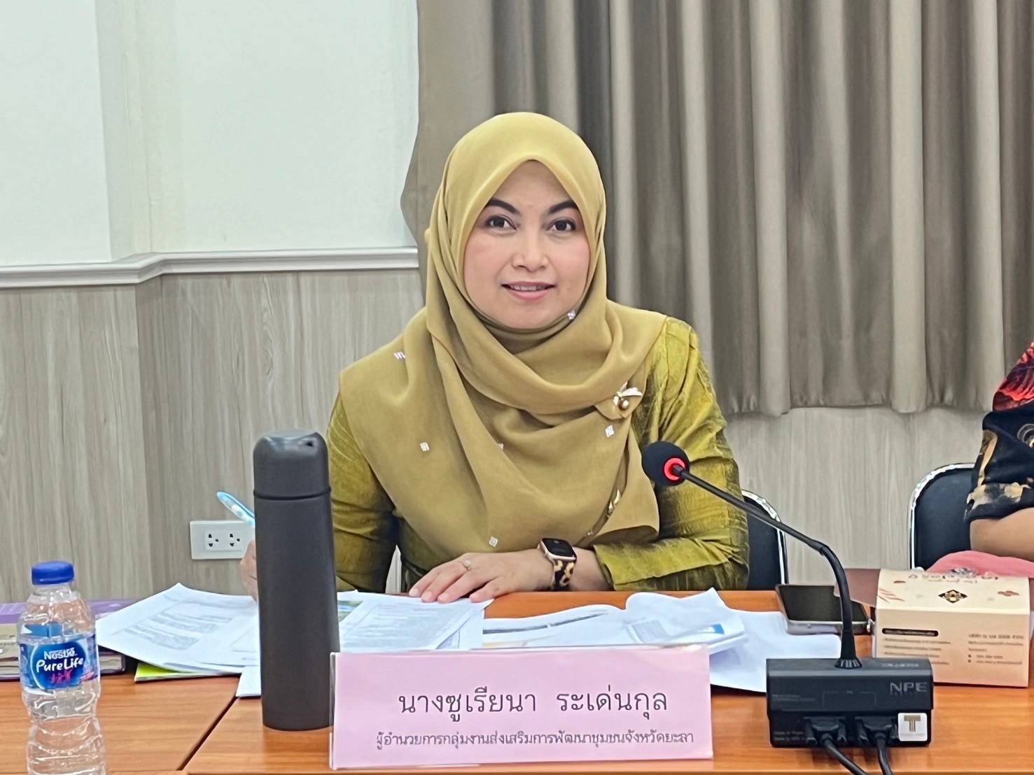 พช.ยะลา จัดประชุมคณะกรรมการประสานและขับเคลื่อนนโยบายสานพลังประชารัฐ (คสป.) จังหวัดยะลา ครั้งที่ 4/2567