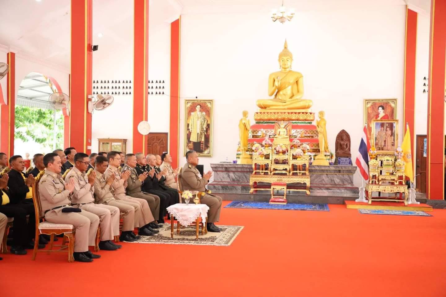 พช.ยะลา ร่วมต้อนรับองคมนตรีและคณะ ในการปฏิบัติราชการพื้นที่จังหวัดชายแดนใต้ ณ จังหวัดยะลา