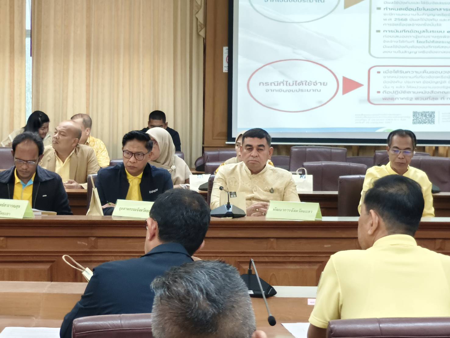 พช.ยะลา ร่วมประชุมคณะกรรมการบริหารงานจังหวัดแบบบูรณาการจังหวัดยะลา (ก.บ.จ.ยล.) ครั้งที่ 4/2567