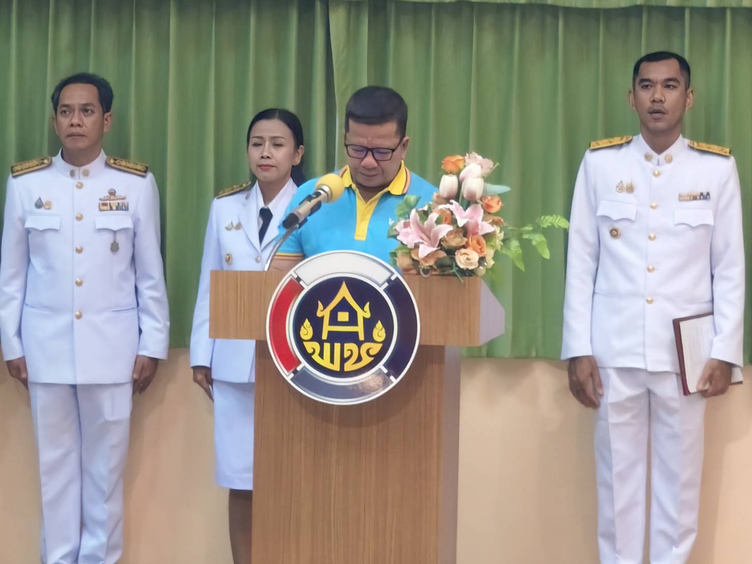 จังหวัดยะลา จัดพิธีรับมอบเงินพระราชทานขวัญถุงกองทุนแม่ของแผ่นดิน ประจำปี 2567