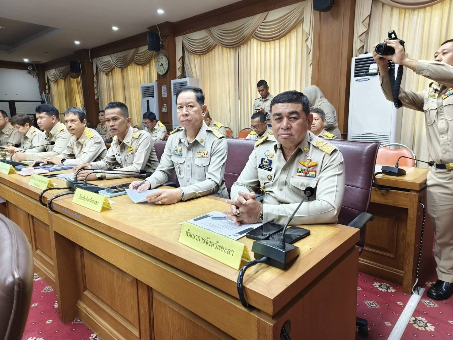 พช.ยะลา ร่วมประชุมนายอำเภอ หัวหน้าส่วนราชการ รัฐวิสาหกิจ สังกัดกระทรวงมหาดไทย