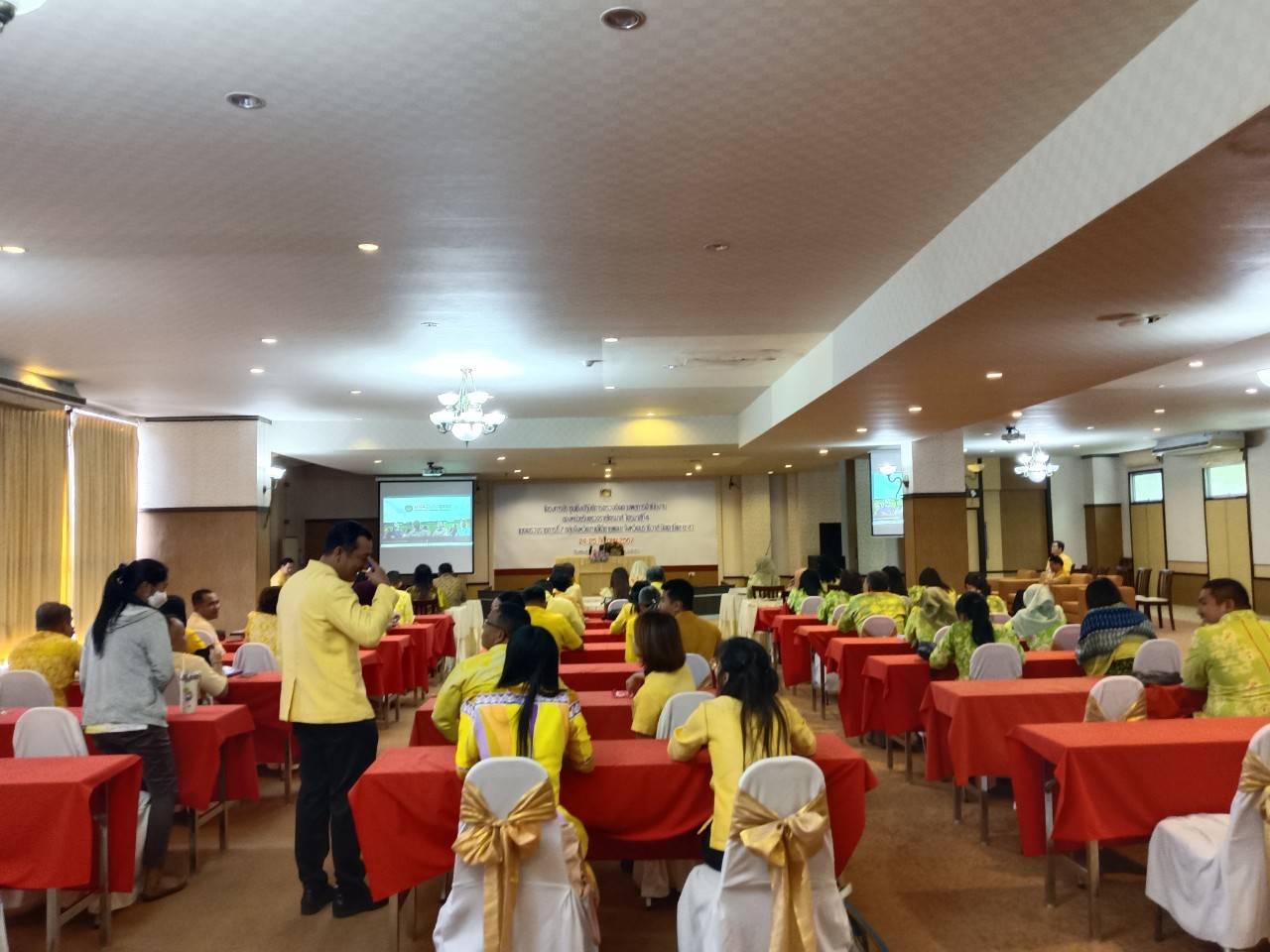 พช.ยะลา ร่วมโครงการประชุมเชิงปฏิบัติการตรวจติดตามผลการดำเนินงานของหน่วยรับตรวจรายไตรมาส ไตรมาสที่ 4