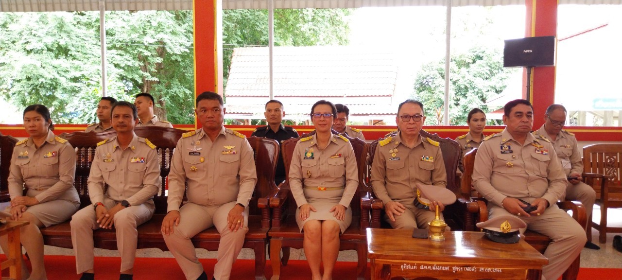 พช.ยะลา ร่วมต้อนรับองคมนตรีและคณะ ในการปฏิบัติราชการพื้นที่จังหวัดชายแดนใต้ ณ จังหวัดยะลา