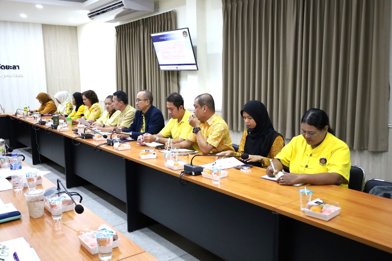 พช.ยะลา ร่วมประชุมกรมการพัฒนาชุมชน ครั้งที่ 10/2567 ผ่านระบบการประชุมทางไกล Video Conference