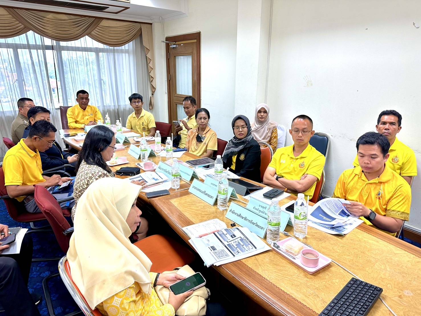พช.ยะลา ร่วมกประชุมชี้แจงแนวทางการขับเคลื่อน การกำกับติดตามและประเมินผล แผนปฏิบัติการปราบปรามและแก้ไขปัญหายาเสพติดระกับจังหวัด ประจำปีงบประมาณ พ.ศ 2567