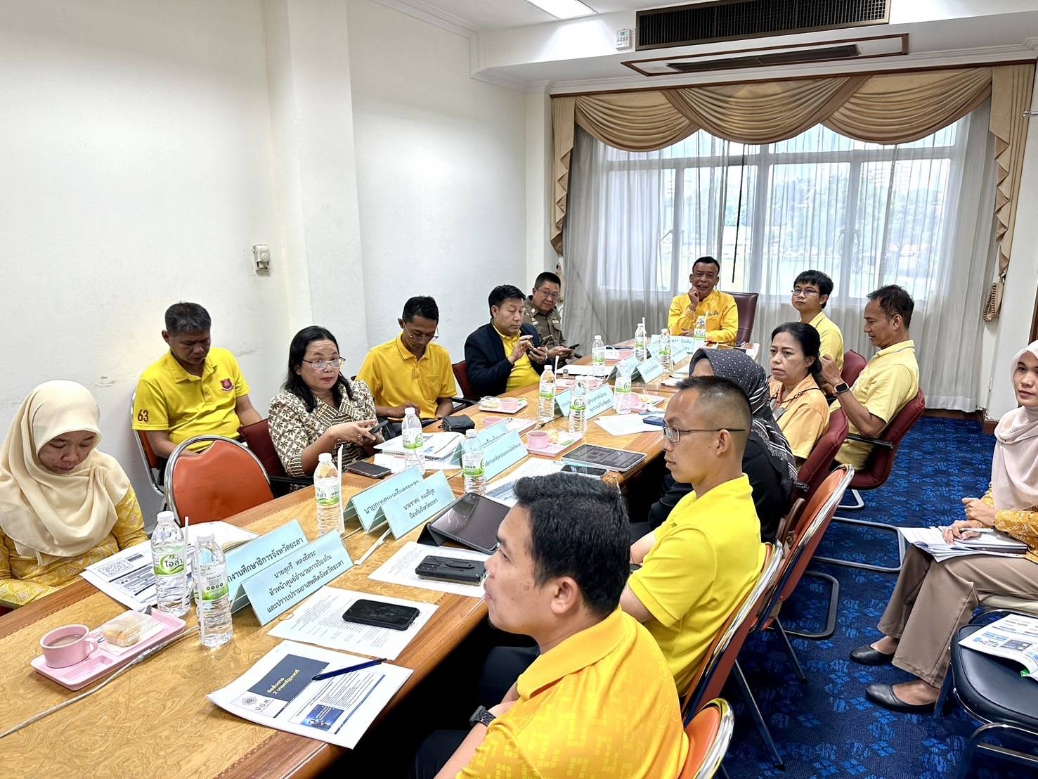 พช.ยะลา ร่วมกประชุมชี้แจงแนวทางการขับเคลื่อน การกำกับติดตามและประเมินผล แผนปฏิบัติการปราบปรามและแก้ไขปัญหายาเสพติดระกับจังหวัด ประจำปีงบประมาณ พ.ศ 2567