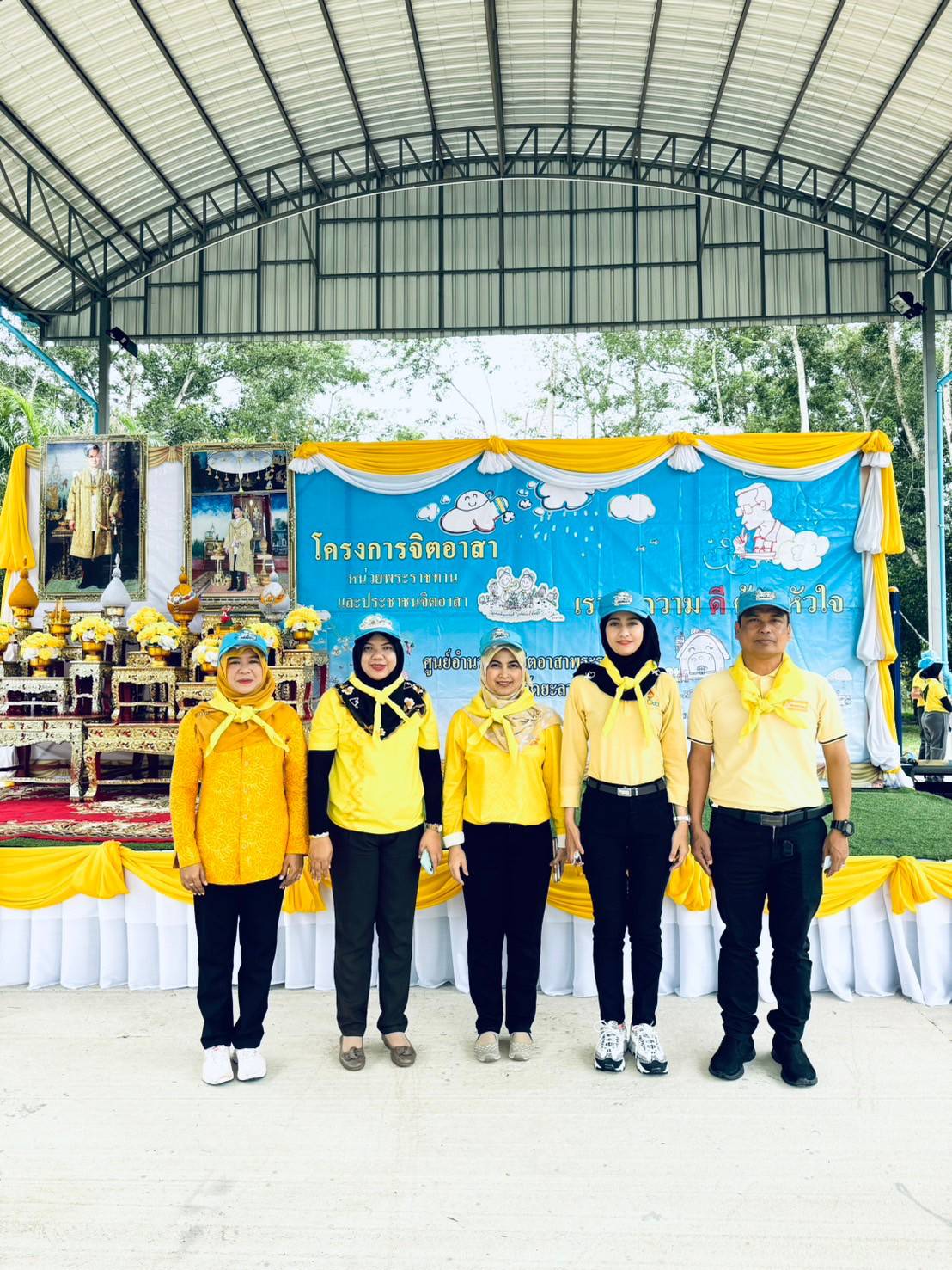 พช.ยะลา ร่วมกิจกรรมจิตอาสาพัฒนา เนื่องใน “วันนวมินทรมหาราช” 13 ตุลาคม 2567