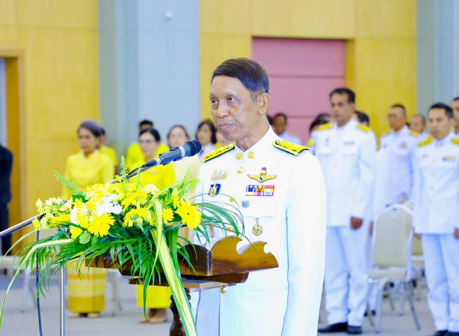 พช.ยะลา ร่วมพิธีวางพวงมาลา เนื่องในวันนวมินทรมหาราช