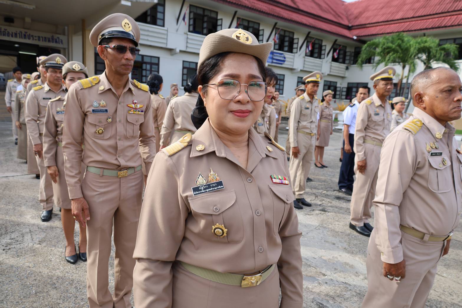 พช.ยะลา ร่วมกิจกรรมเข้าแถวเคารพธงชาติ และร่วมร้องเพลงชาติ