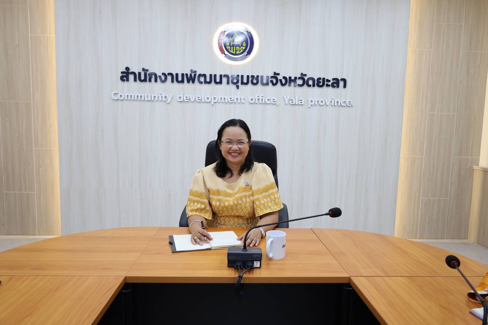 พช.ยะลา ร่วมรับฟังการประชุมสำรวจความต้องการออกแบบเว็บไซต์บริการดิจิทัลของกรมการพัฒนาชุมชน (Digital Service)  ผ่านระบบการประชุมออนไลน์ Cisco Webex Meetings