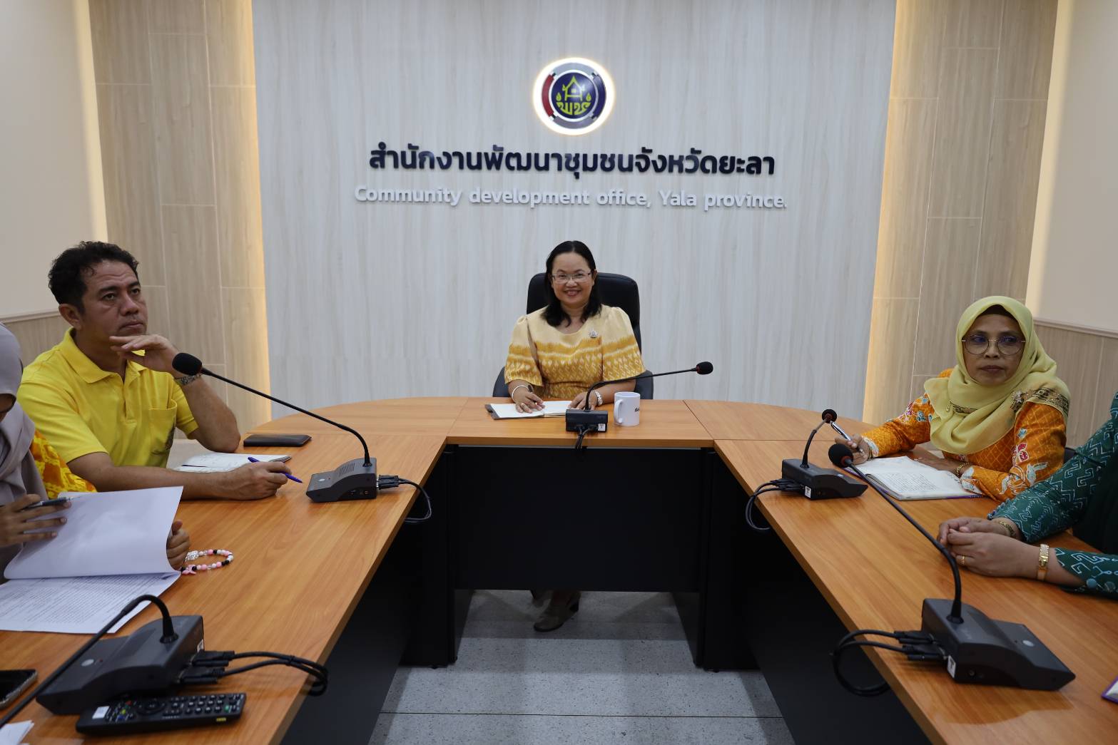 พช.ยะลา ร่วมรับฟังการประชุมสำรวจความต้องการออกแบบเว็บไซต์บริการดิจิทัลของกรมการพัฒนาชุมชน (Digital Service)  ผ่านระบบการประชุมออนไลน์ Cisco Webex Meetings