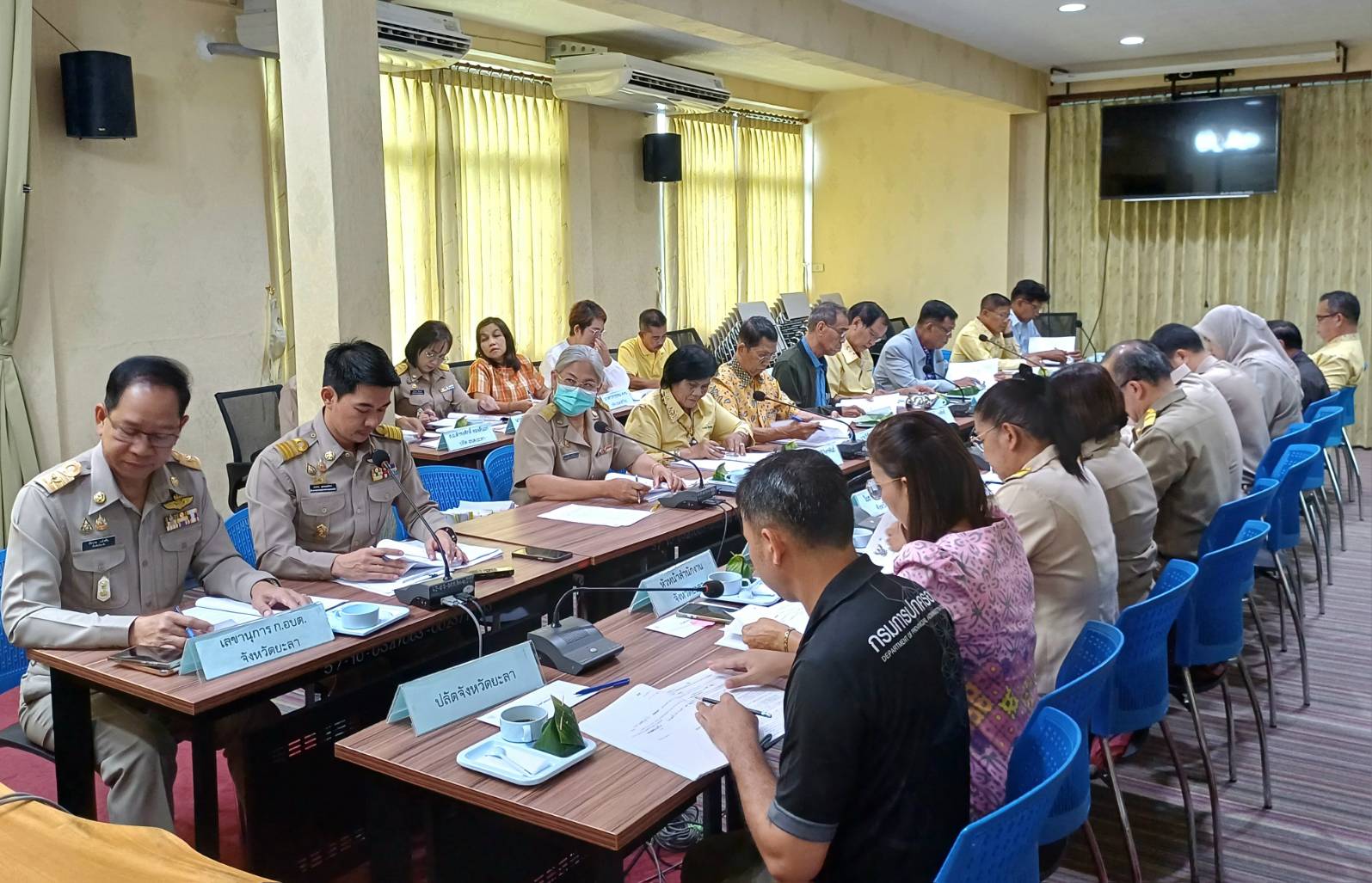 พช.ยะลา ร่วมประชุมคณะกรรมการพนักงานส่วนตำบลจังหวัดยะลา ครั้งที่ 11/2567