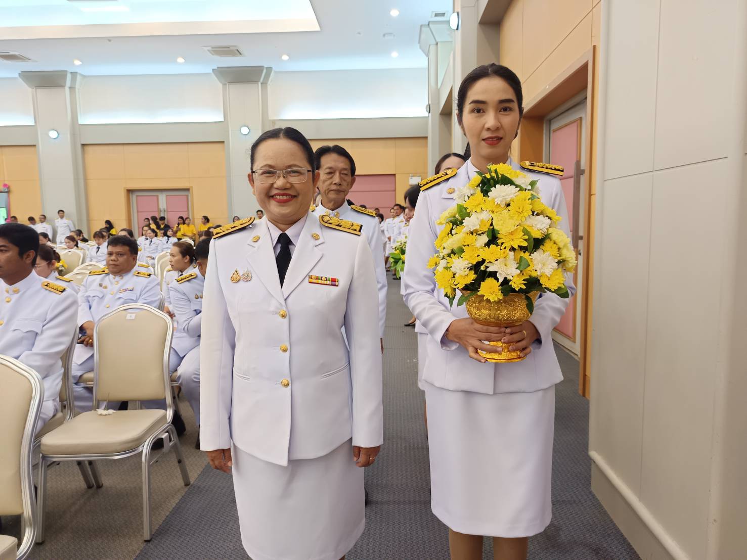 พช.ยะลา ร่วมพิธีวางพ่นพุ่มถวายราชสักการะพระบาทสมเด็จพระบรมชนกาธิเบศร มหาภูมิพลอดุลยเดชมหาราร บรมนาถบพิตร เนื่องในวัน “วันพระบิดาแห่งฝนหลวง” ประจำปี 2567