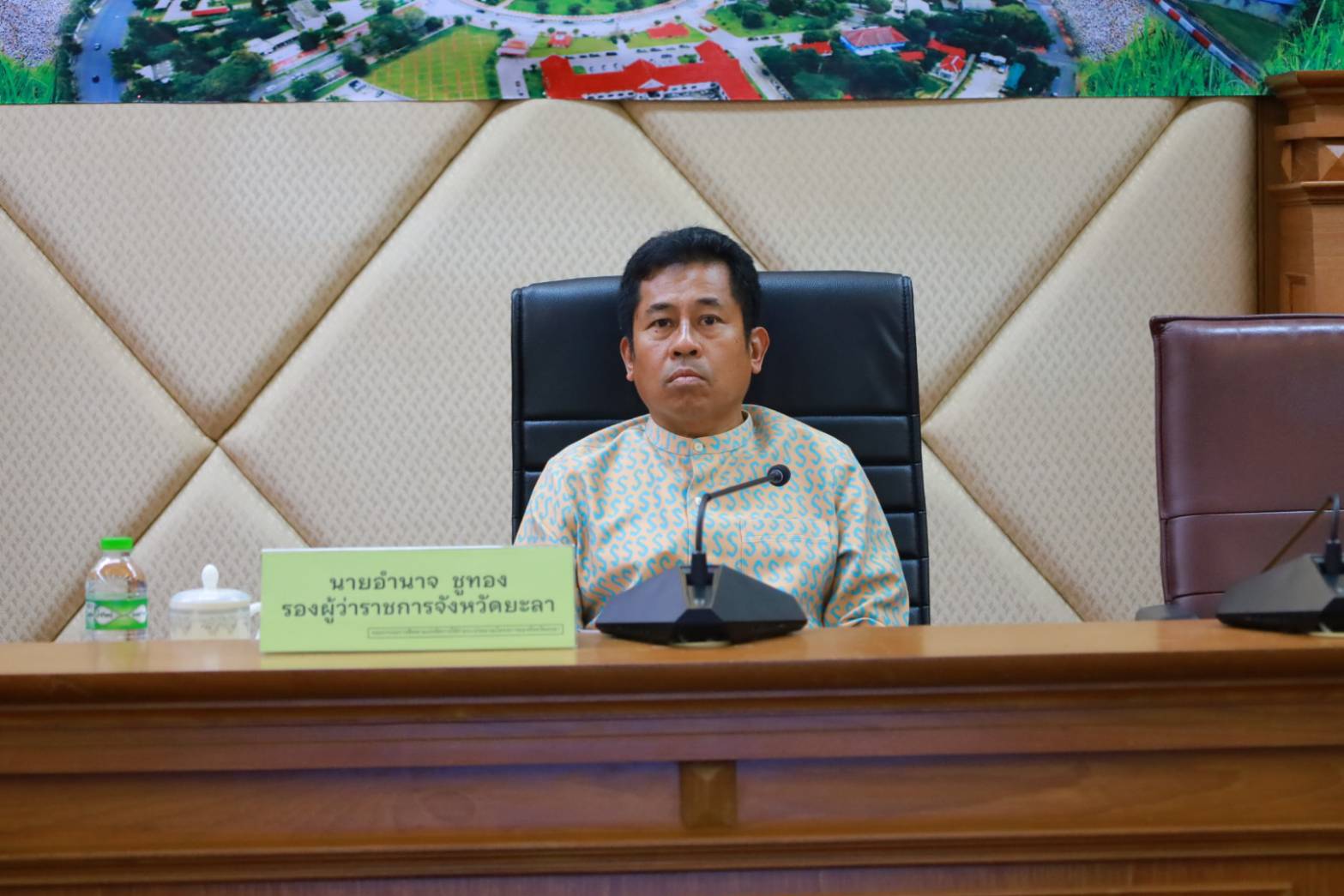 พช.ยะลา ร่วมประชุมติดตามเร่งรัดการใช้จ่ายงบประมาณโครงการของจังหวัดยะลา ครั้งที่ 1/2568