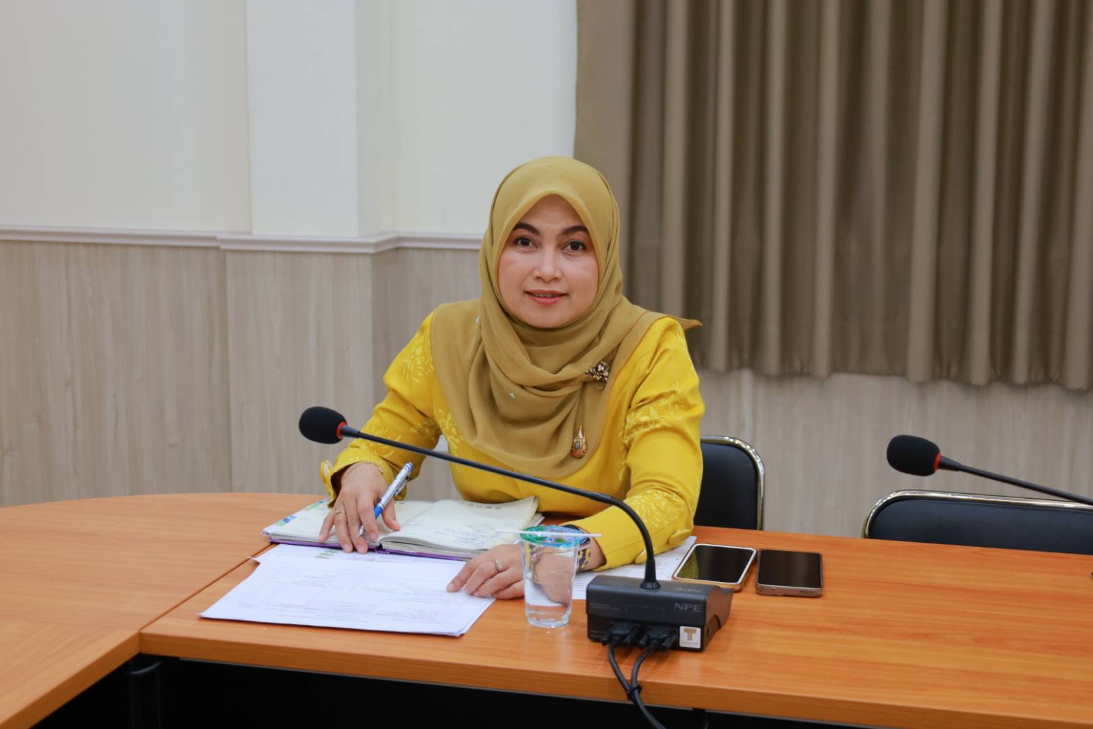 พช.ยะลา ประชุมประจำสัปดาห์เจ้าหน้าที่พัฒนาชุมชนจังหวัดยะลา