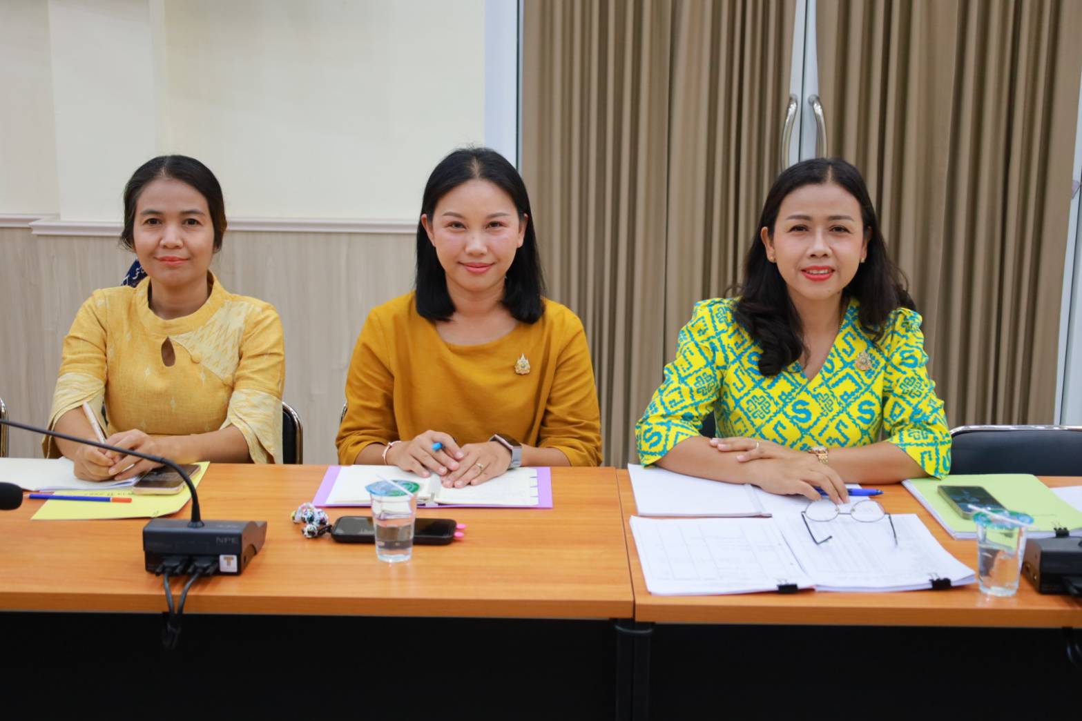 พช.ยะลา ประชุมประจำสัปดาห์เจ้าหน้าที่พัฒนาชุมชนจังหวัดยะลา