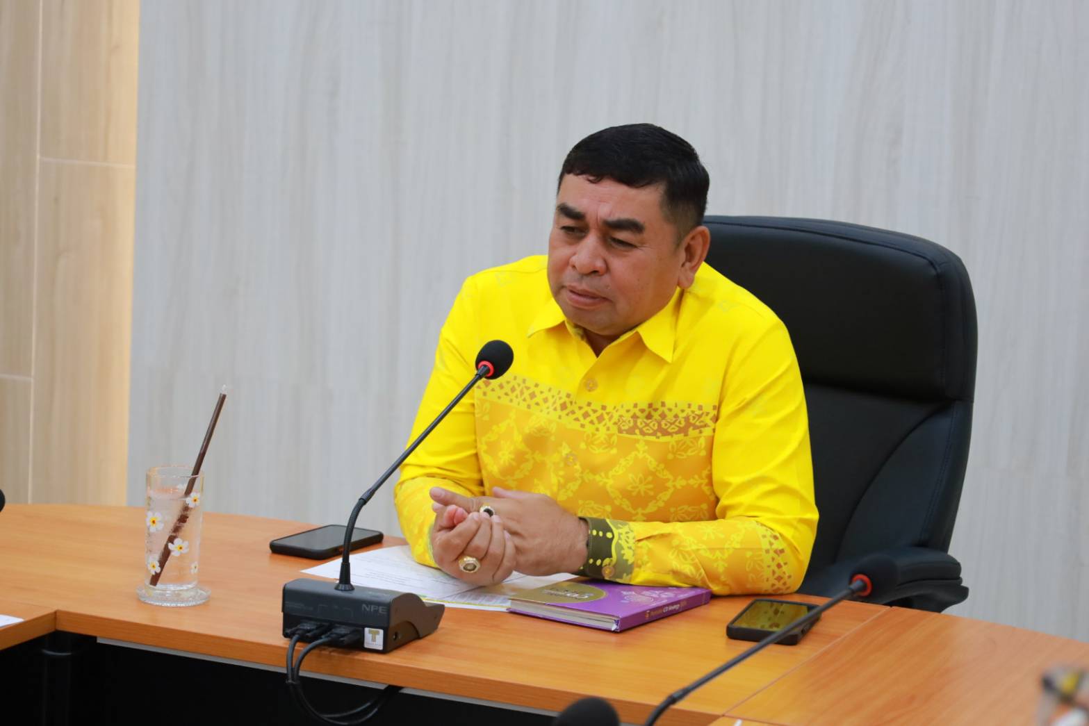 พช.ยะลา ประชุมประจำสัปดาห์เจ้าหน้าที่พัฒนาชุมชนจังหวัดยะลา