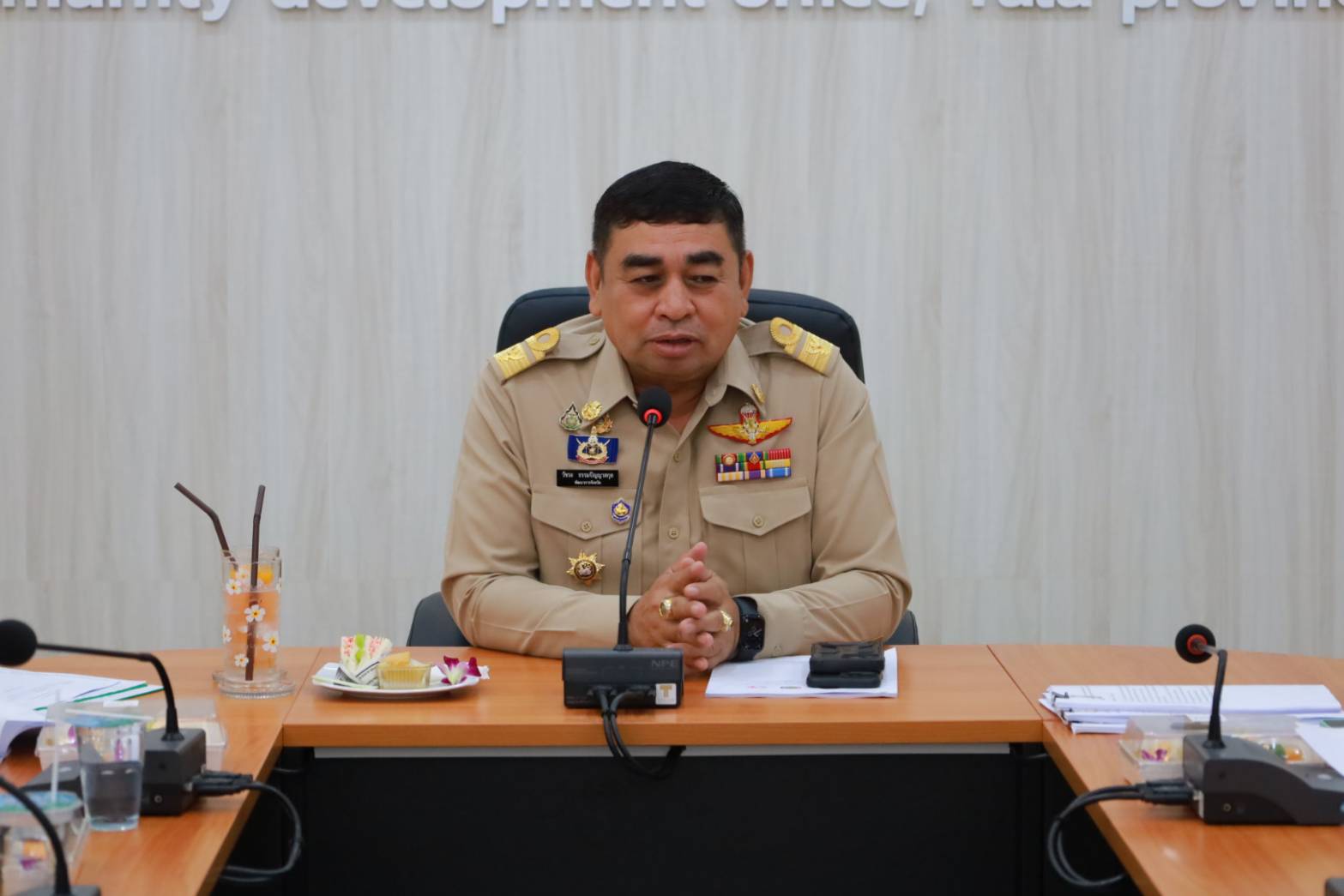 พช.ยะลา ประชุมคณะทำงานขับเคลื่อนกองทุนพัฒนาบทบาทสตรีระดับจังหวัดยะลา ครั้งที่ 1 ประจำปีงบประมาณ พ.ศ. 2568
