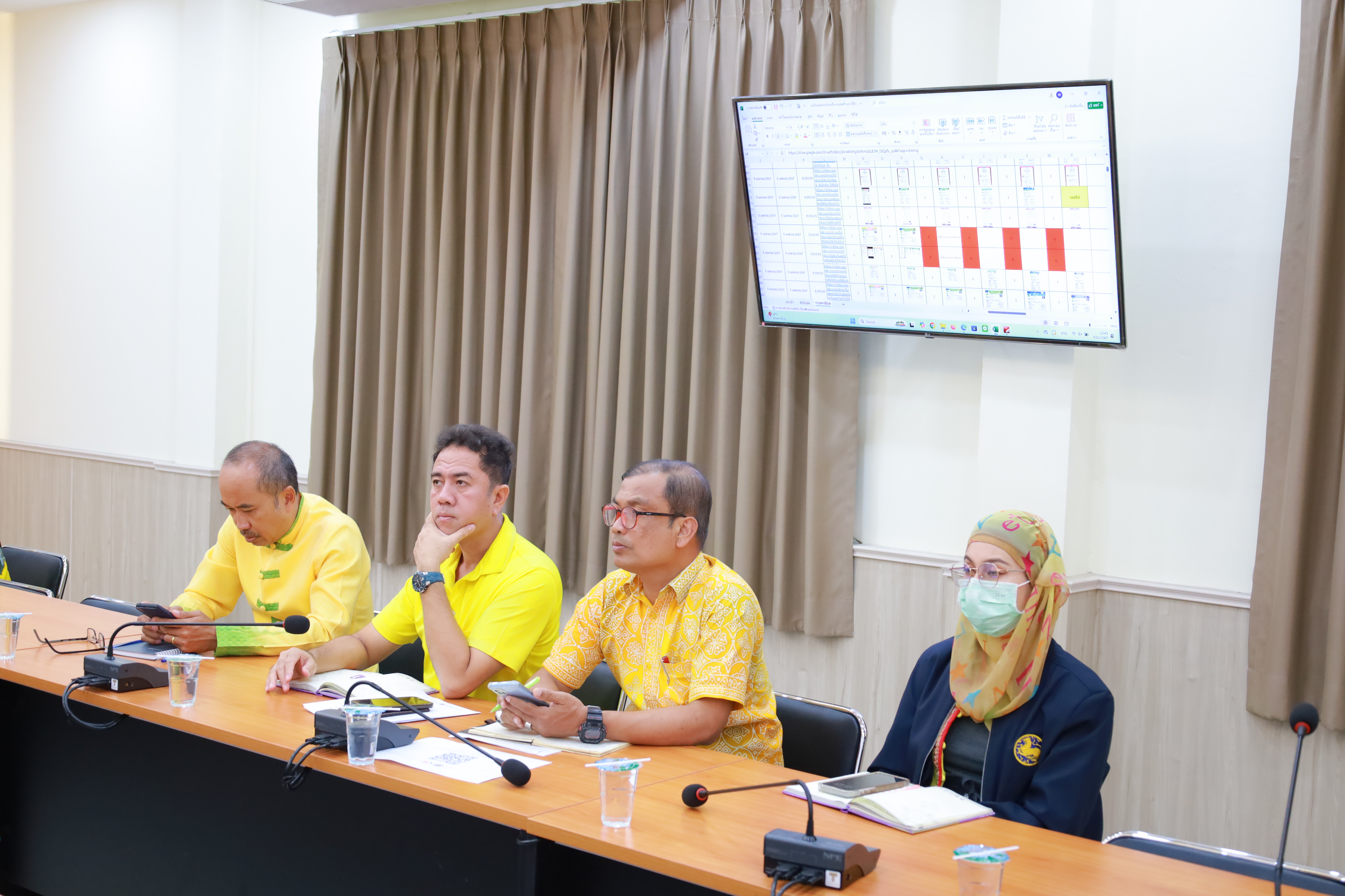 พช.ยะลา ประชุมซักซ้อมทีมนิเทศ ติดตาม เจ้าหน้าที่พัฒนาชุมชนจังหวัดยะลา