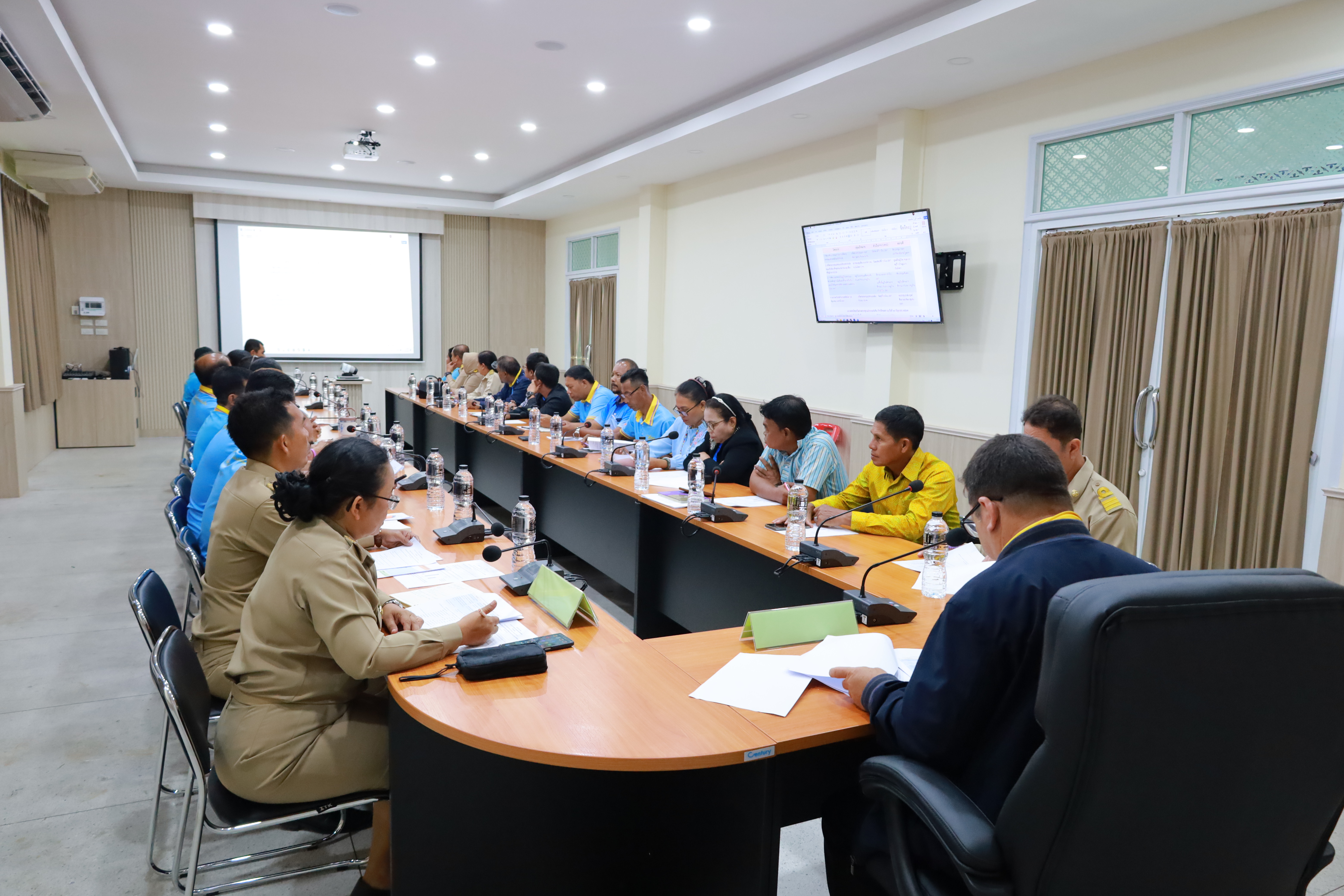 พช.ยะลา ประชุมคณะกรรมการเครือข่ายกองทุนแม่ของแผ่นดินจังหวัดยะลา ครั้งที่  2/2567