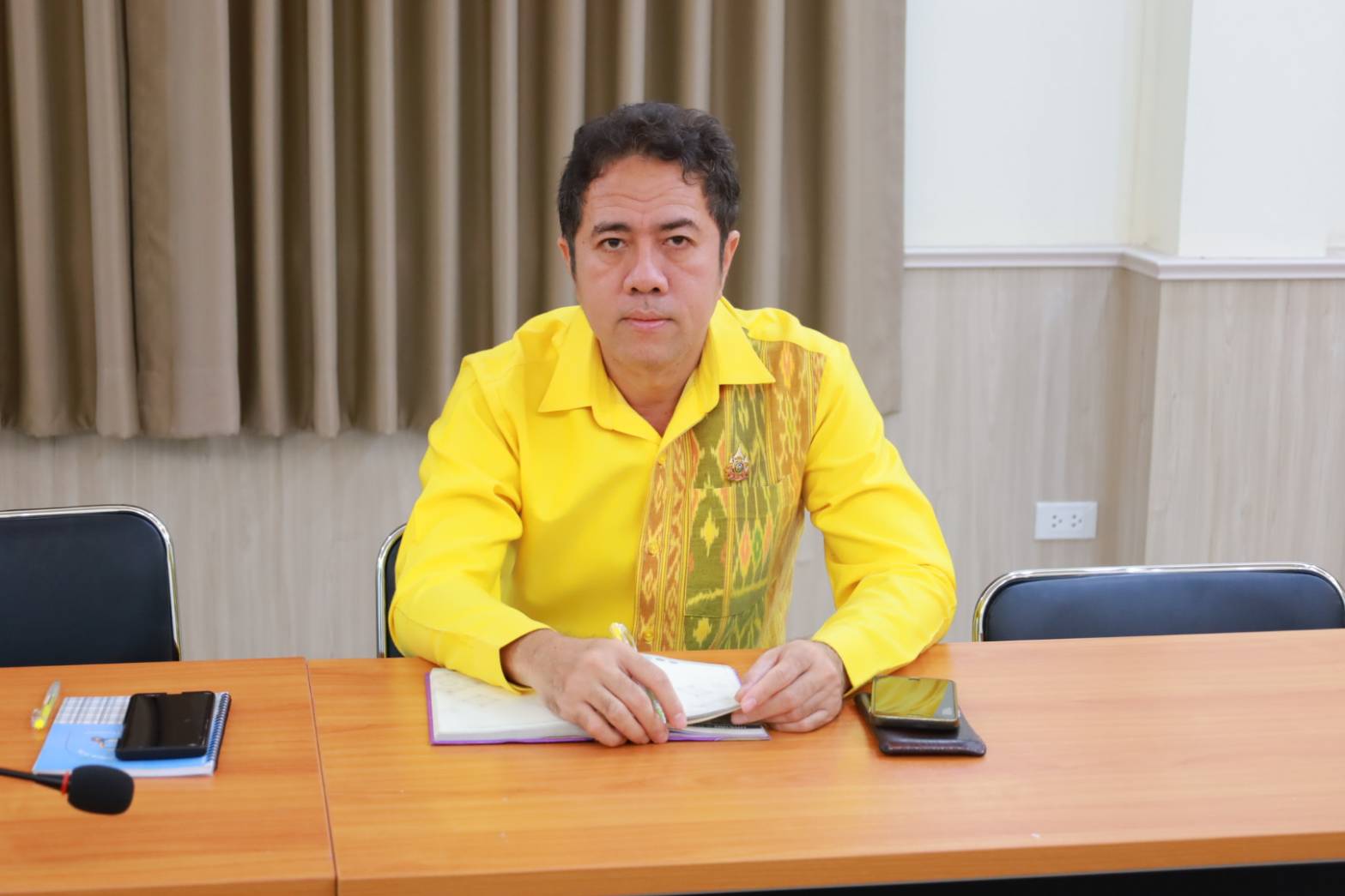 พช.ยะลา ประชุมประจำสัปดาห์เจ้าหน้าที่พัฒนาชุมชนจังหวัดยะลา