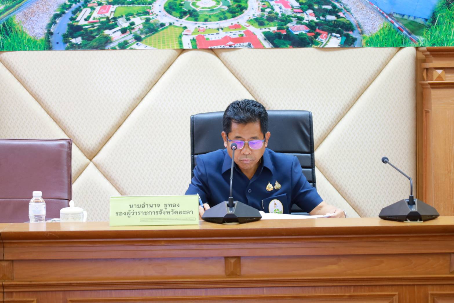พช.ยะลา ร่วมประชุมติดตามเร่งรัดการใช้จ่ายงบประมาณของจังหวัดยะลา ครั้งที่ 2/2568