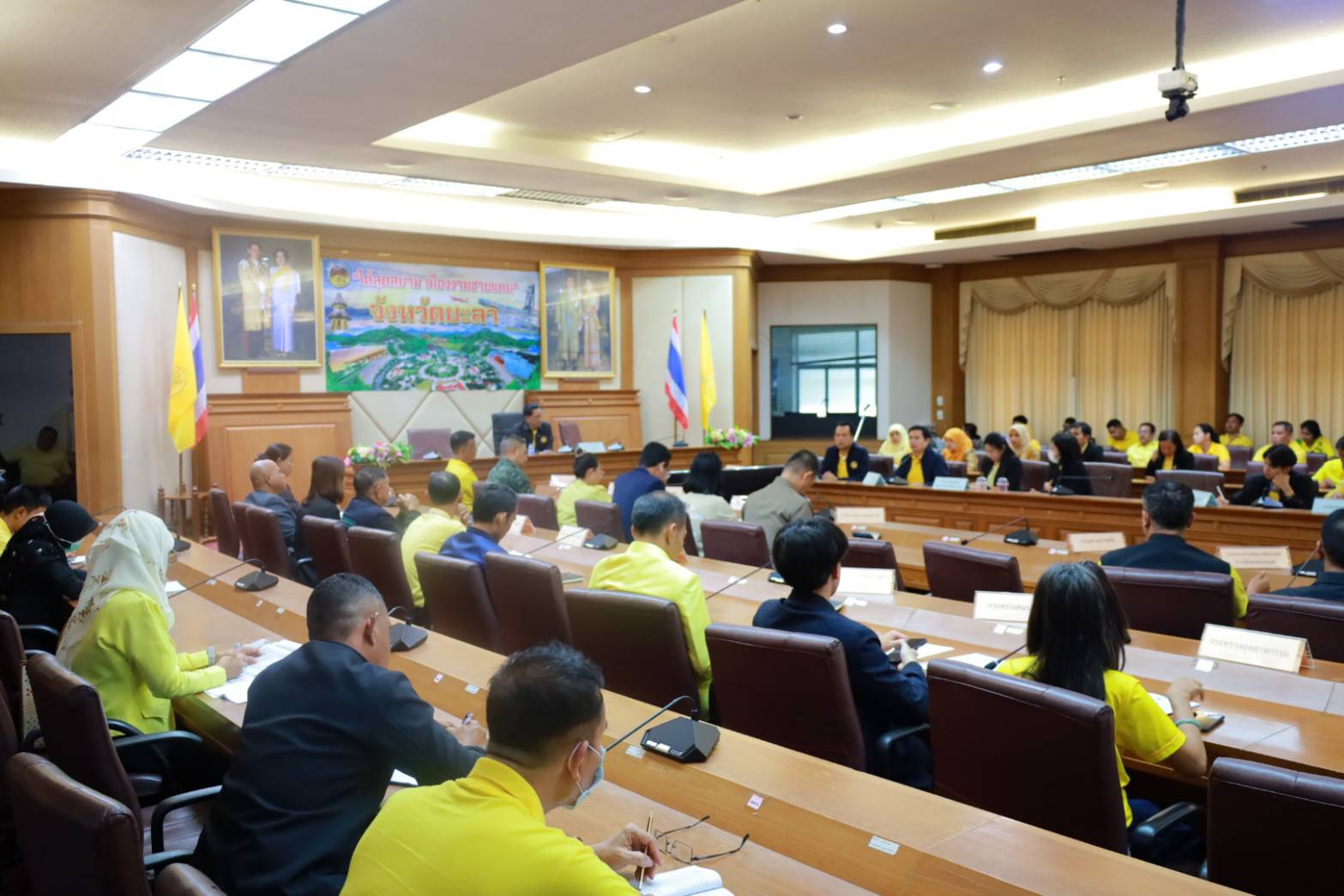 พช.ยะลา ร่วมลงนาม MOU การป้องกันและแก้ไขปัญหายาเสะติด และประชุมคณะกรรมการศูนย์อำนวยการป้องกันและปราบปรามยาเสพติดจังหวัดยะลา ครั้งที่ 2/2568