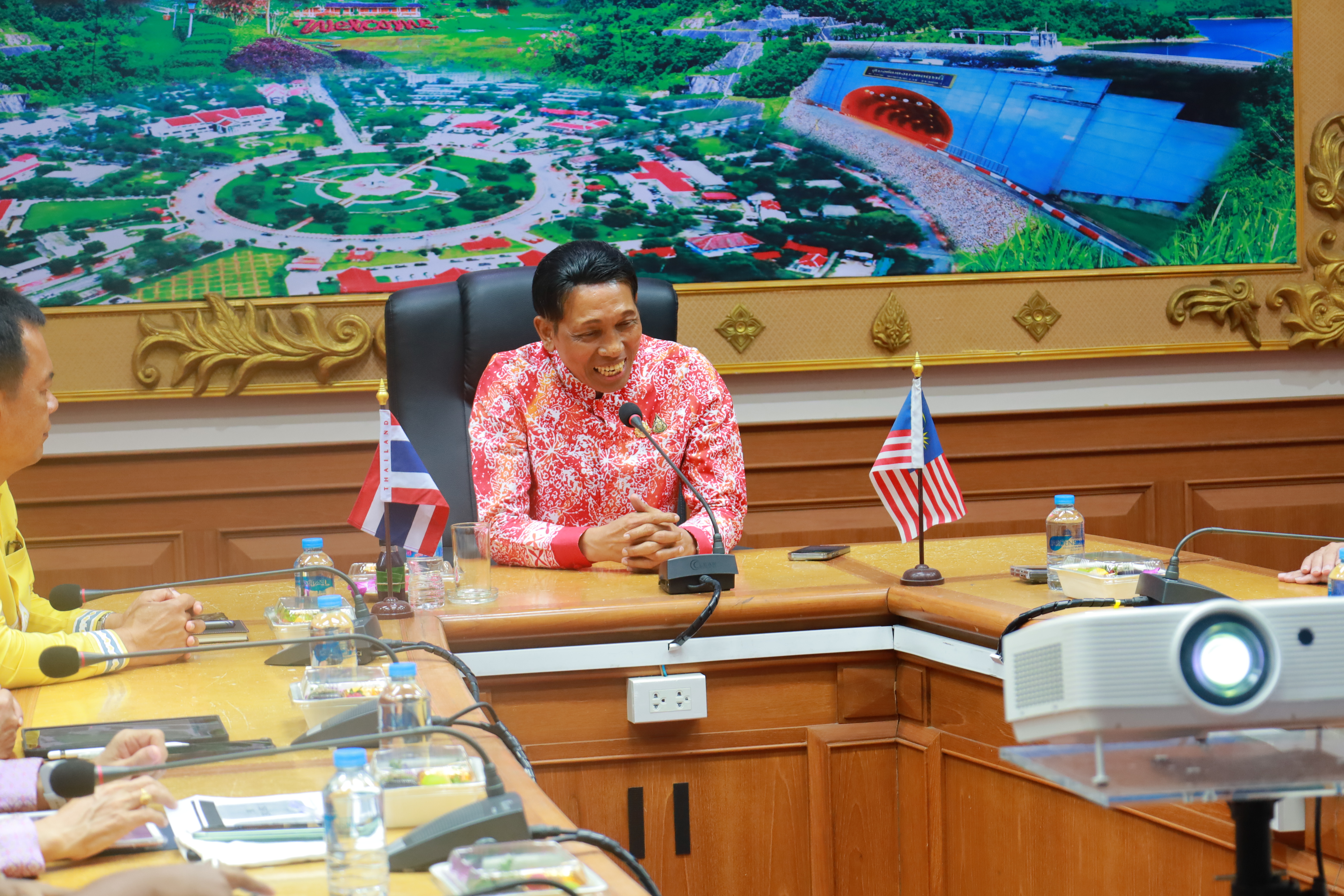 จังหวัดยะลา ต้อนรับประธานคณะกรรมการการท่องเที่ยว การลงทุน อุตสาหกรรมและพัฒนาระเบียงเศรษฐกิจรัฐเปรัค ประเทศมาเลเซีย