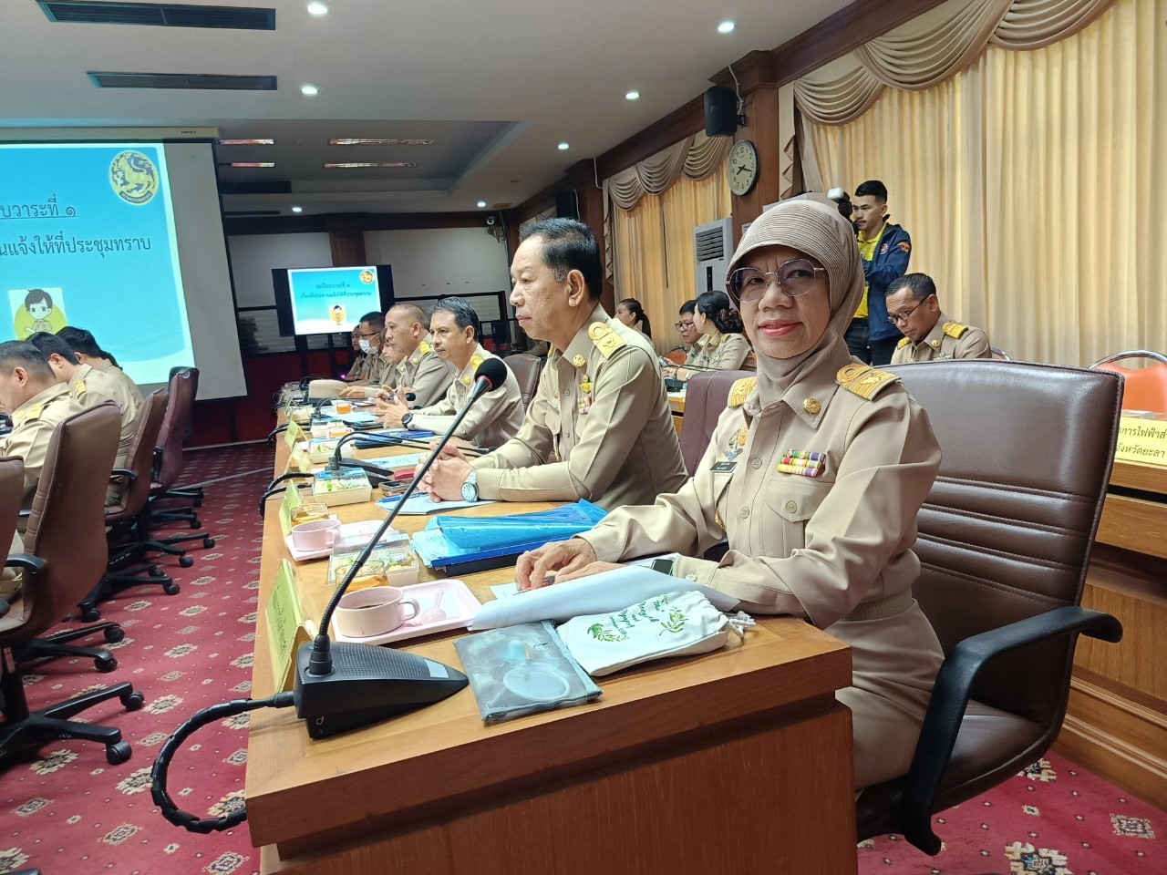 พช.ยะลา ร่วมประชุมนายอำเภอ หัวหน้าส่วนราชการ รัฐวิสาหกิจ สังกัดกระทรวงมหาดไทย