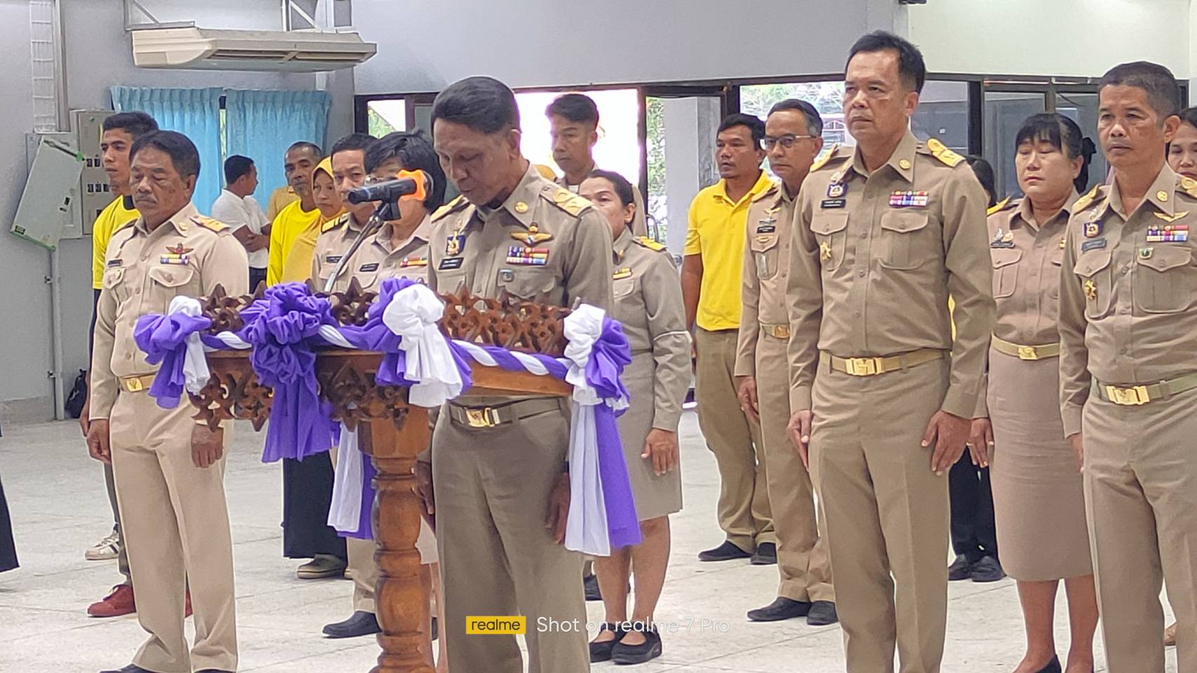 พช.ยะลา ร่วมพิธีรับพระราชทานเมล็ดพันธุ์ผักจาก สมเด็จพระกนิษฐาธิราชเจ้า กรมสมเด็จพระเทพรัตนราชสุดาฯ สยามบรมราชกุมารี