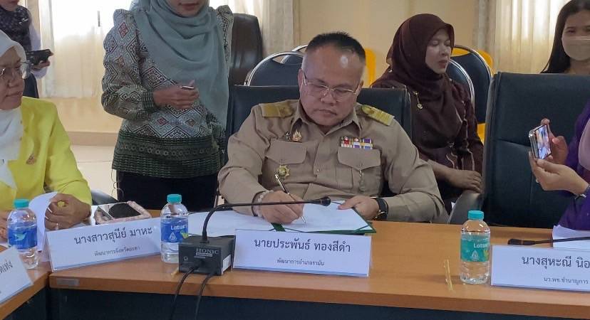 พช.ยะลา ลงพื้นที่ติดตามการขับเคลื่อนงานพัฒนาชุมชนในพื้นที่อำเภอรามัน
