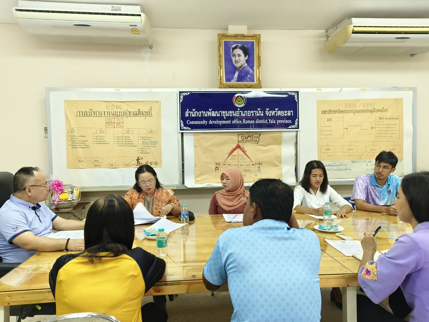 พช.ยะลา ลงพื้นที่นิเทศติดตามงานพัฒนาชุมชน อำเภอรามัน