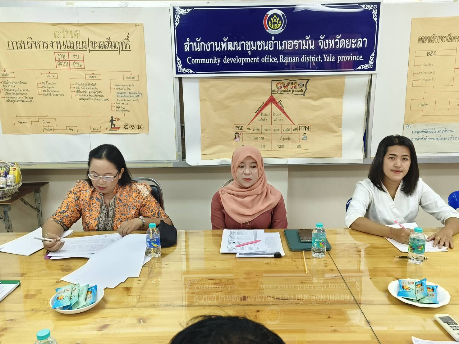 พช.ยะลา ลงพื้นที่นิเทศติดตามงานพัฒนาชุมชน อำเภอรามัน