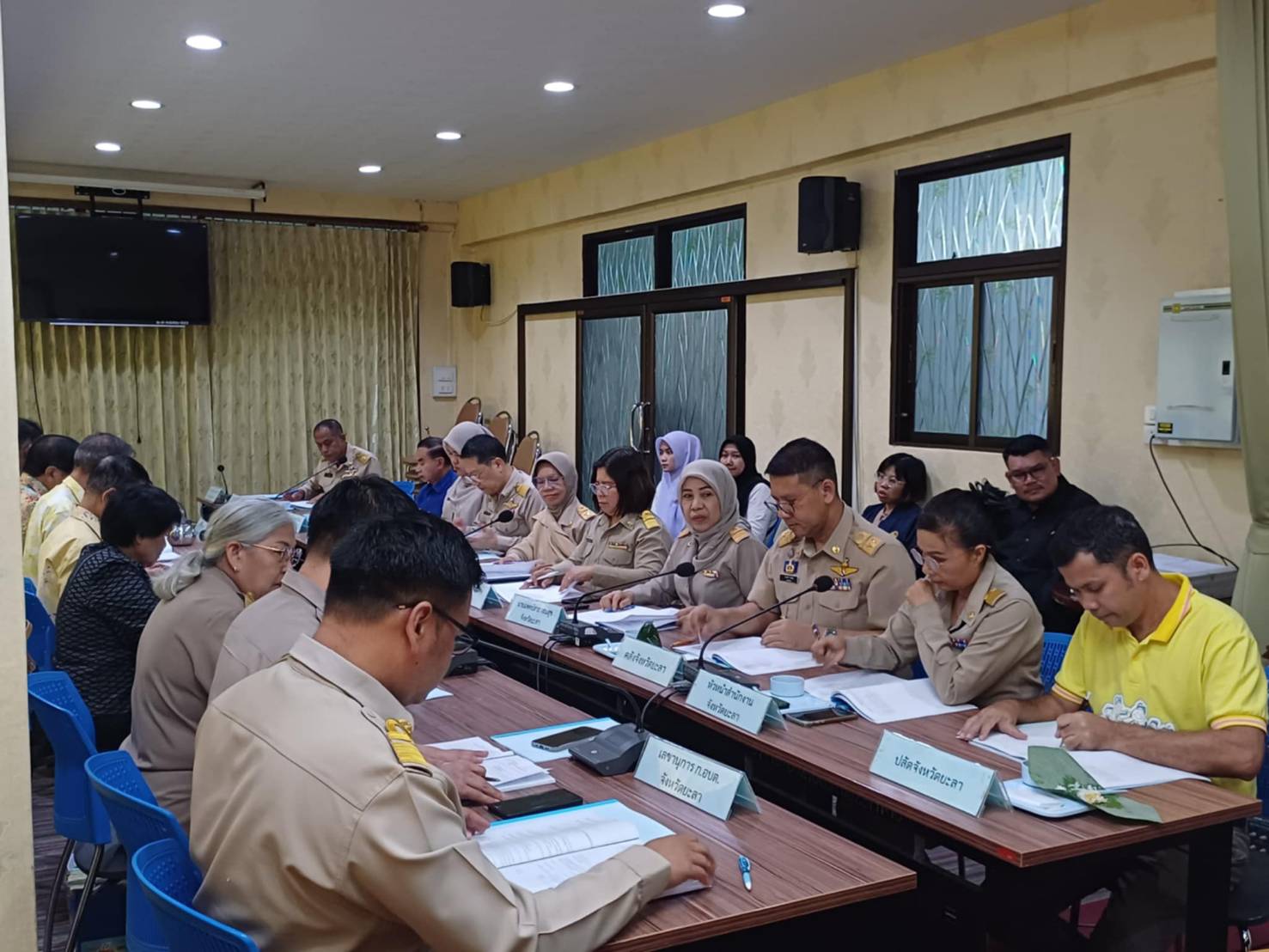 พช.ยะลา ร่วมประชุมคณะกรรมการพนักงานส่วนตำบลจังหวัดยะลา ครั้งที่ 1/2568