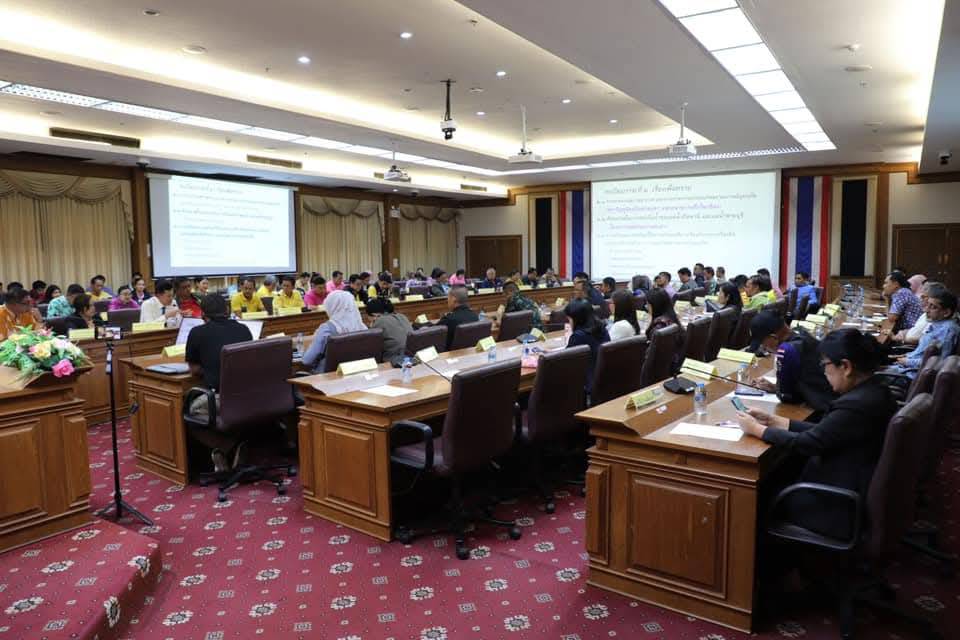 พช.ยะลา ร่วมประชุมถอดบทเรียนอุทกภัย ปี 2567 ในพื้นที่จังหวัดยะลา