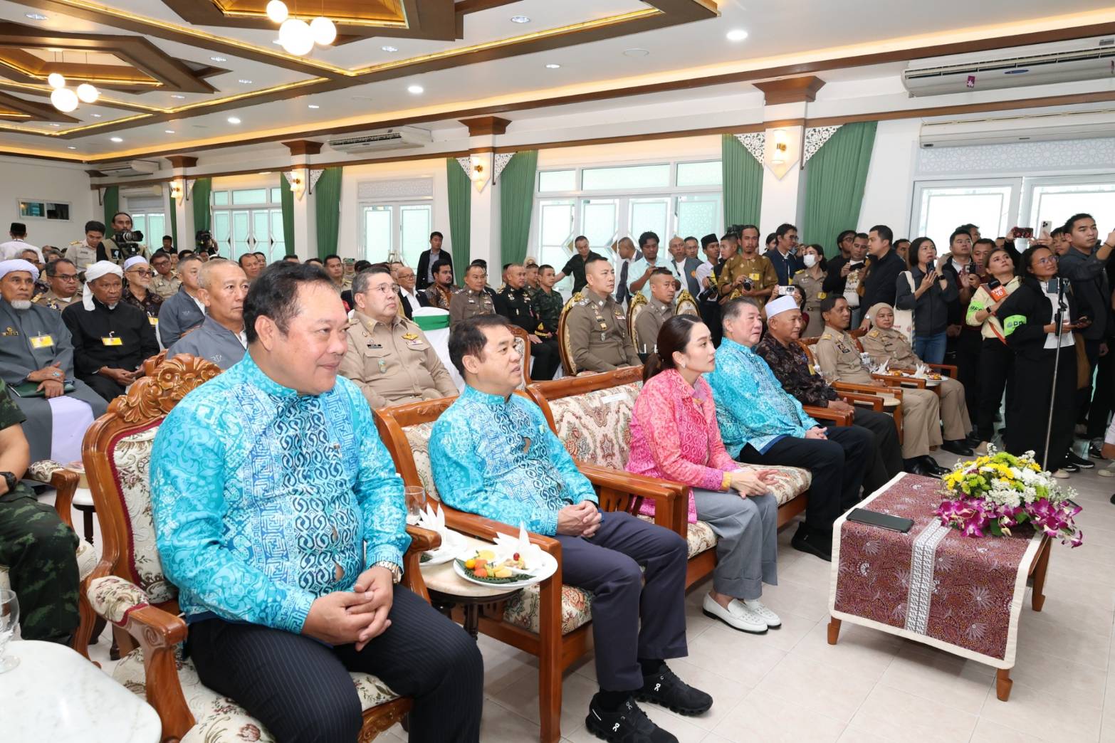 พช.ยะลา ร่วมต้อนรับนายกรัฐมนตรี ลงพื้นที่ตรวจเยี่ยมการพัฒนาจังหวัดชายแดนภาคใต้