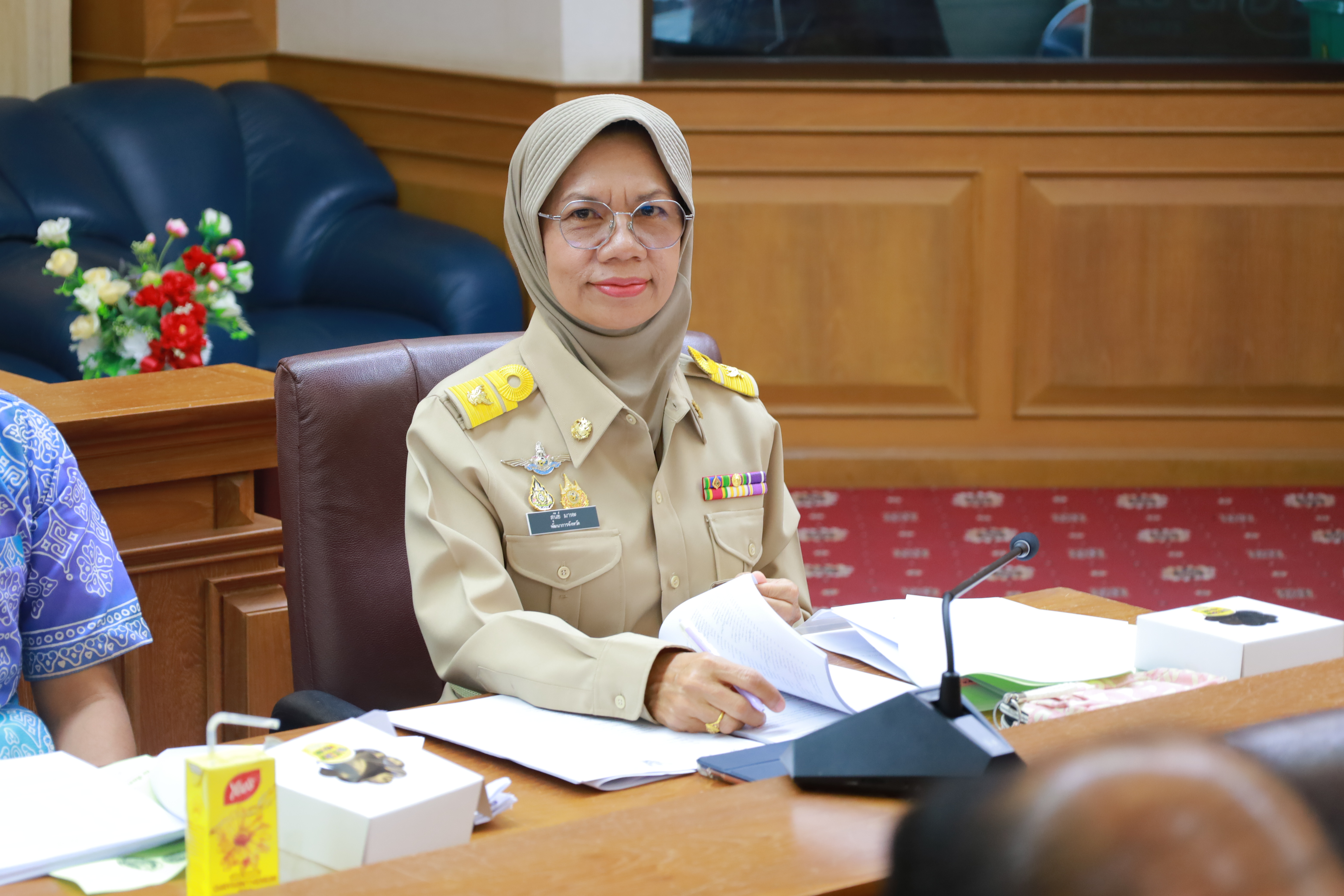 พช.ยะลา ร่วมประชุมคณะกรรมการบริหารงานกลุ่มจังหวัดแบบบูรณาการ (ก.บ.ก.) กลุ่มจังหวัดภาคใต้ชายแดน ครั้งที่ 1/2568