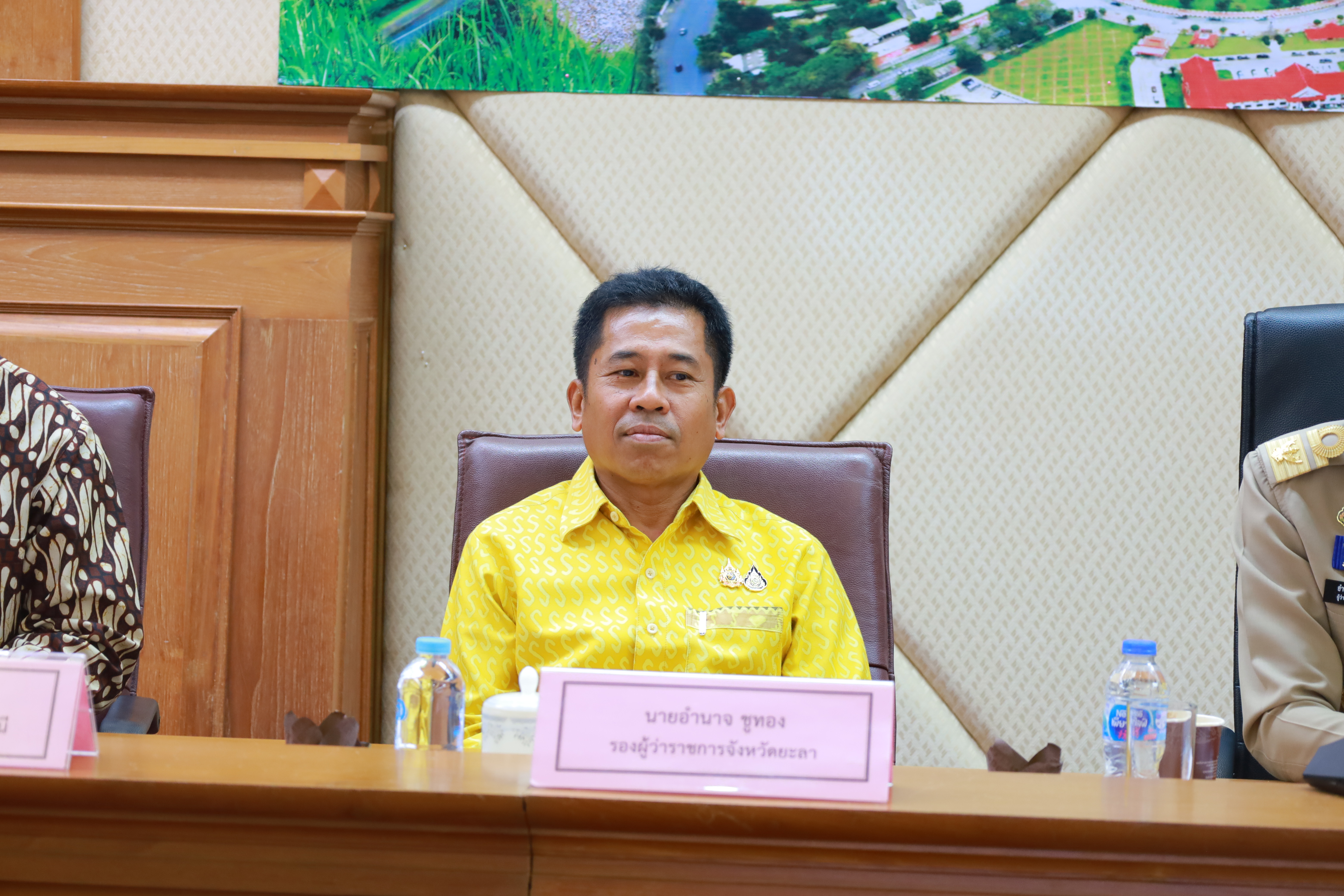 พช.ยะลา ร่วมประชุมคณะกรรมการบริหารงานกลุ่มจังหวัดแบบบูรณาการ (ก.บ.ก.) กลุ่มจังหวัดภาคใต้ชายแดน ครั้งที่ 1/2568