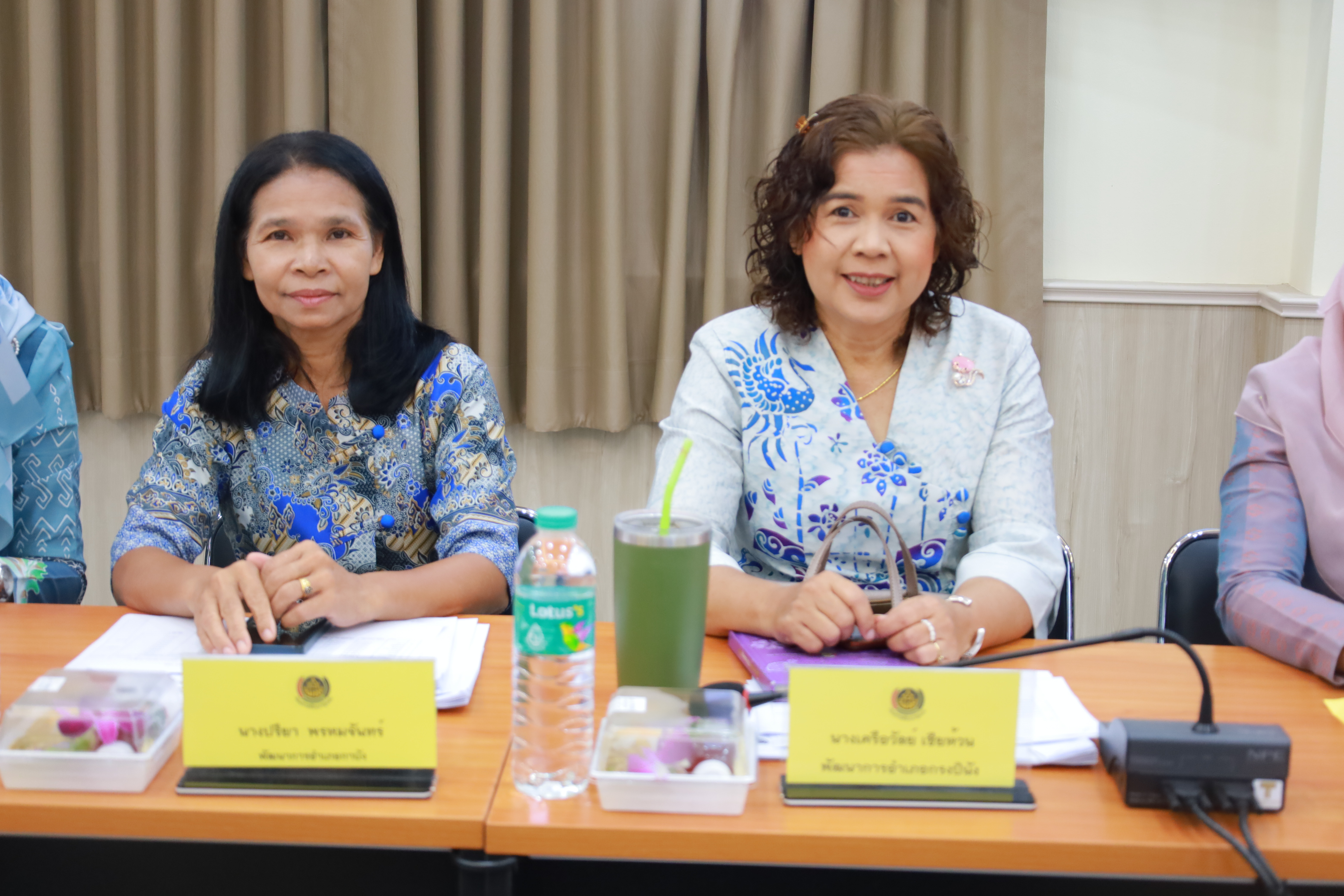 พช.ยะลา ประชุมผู้บริหาร ผู้อำนวยการกลุ่มงาน พัฒนาการอำเภอ นักวิชาการพัฒนาชุมชน ครั้งที่ 1/2568